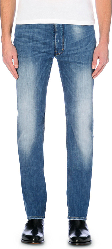 Vivienne westwood Stretch-Denim Low-Rise Jeans - For Men in Blue for Men (Blue denim) | Lyst