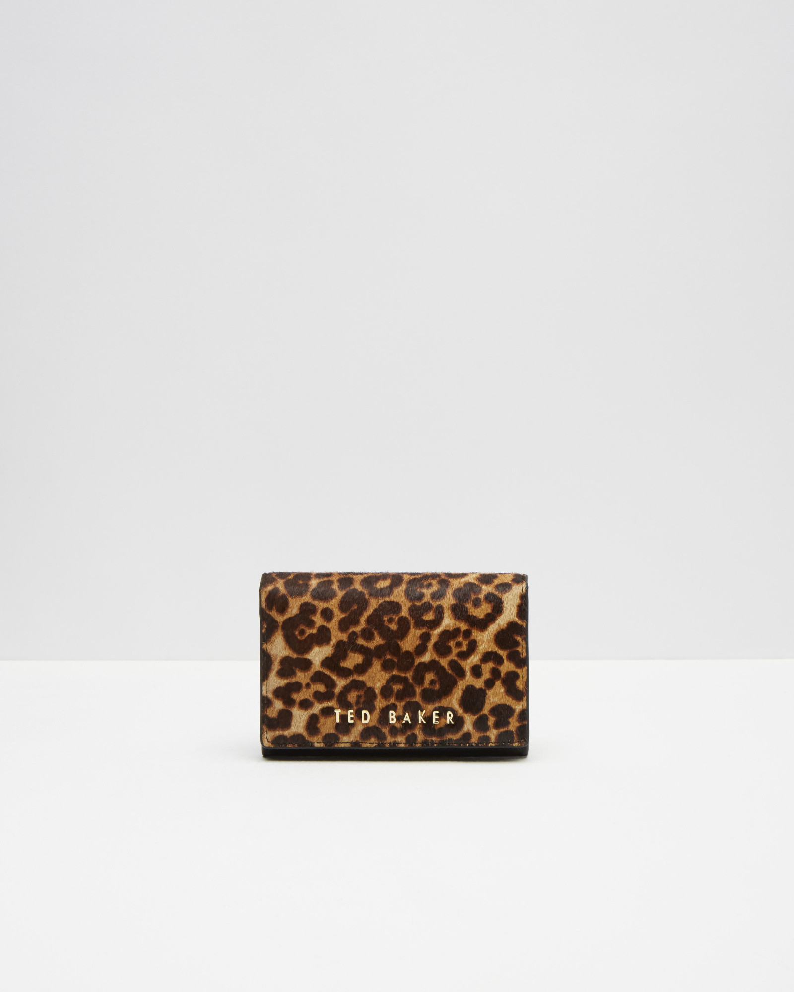 small leopard print purse