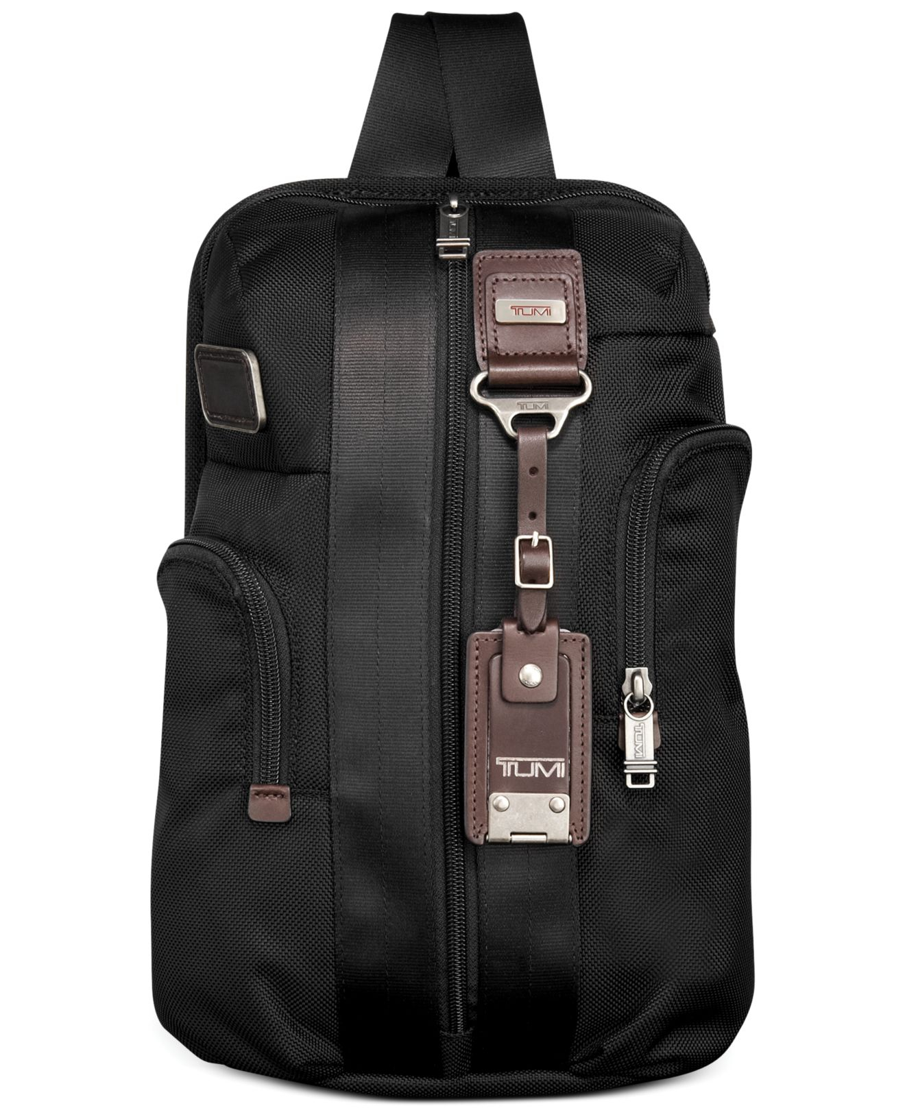 Tumi Alpha Bravo Monterey Sling Backpack in Black for Men | Lyst