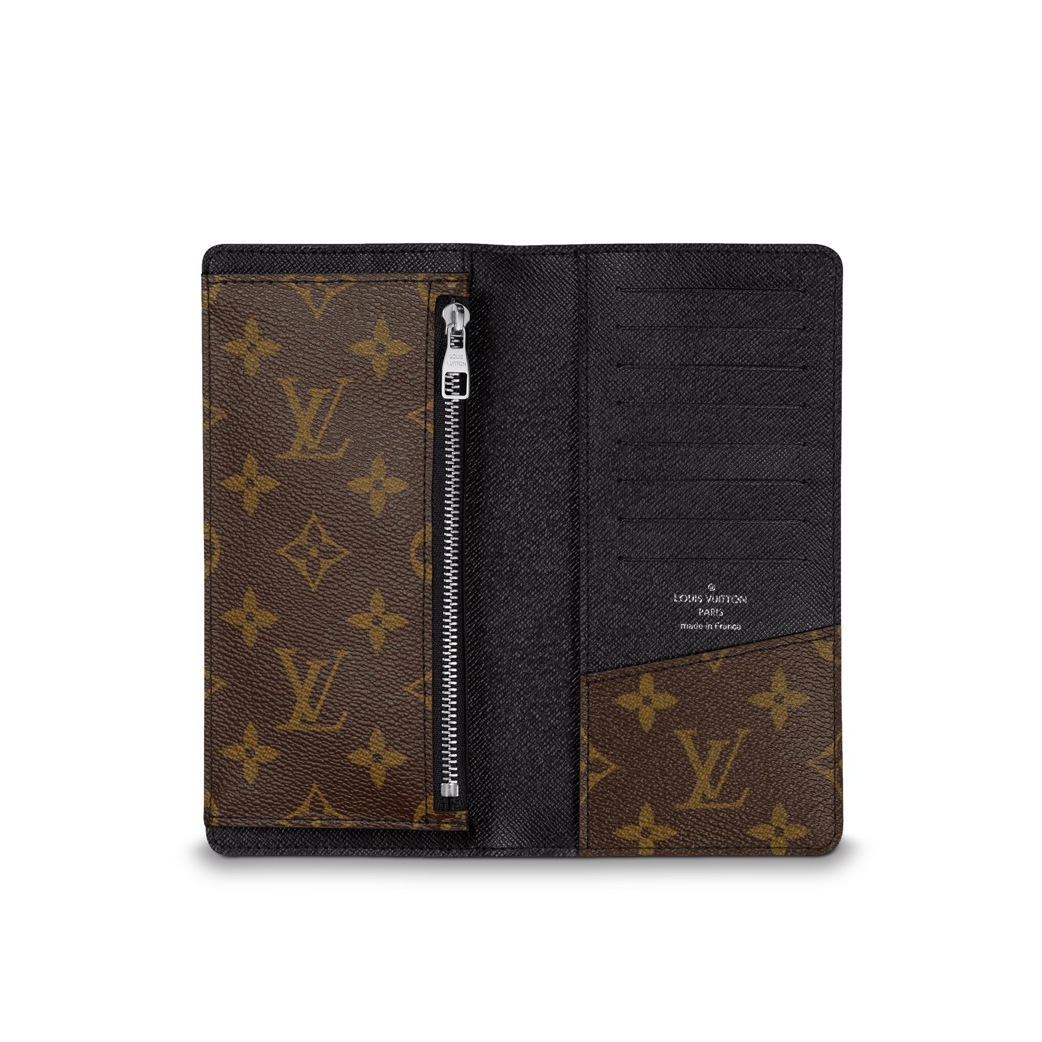 Louis vuitton Tanon Wallet in Black for Men | Lyst