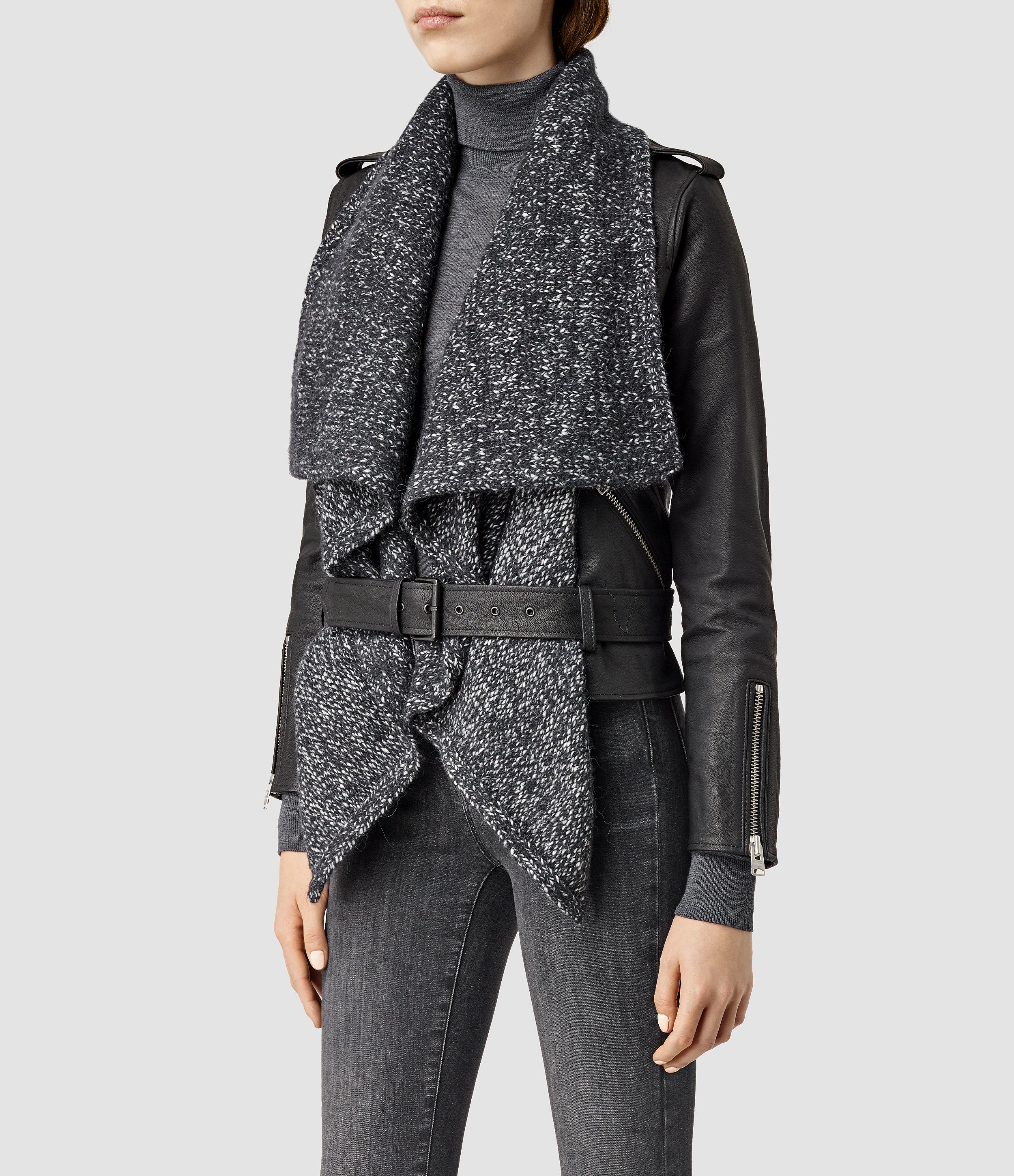 all saints wrap coat