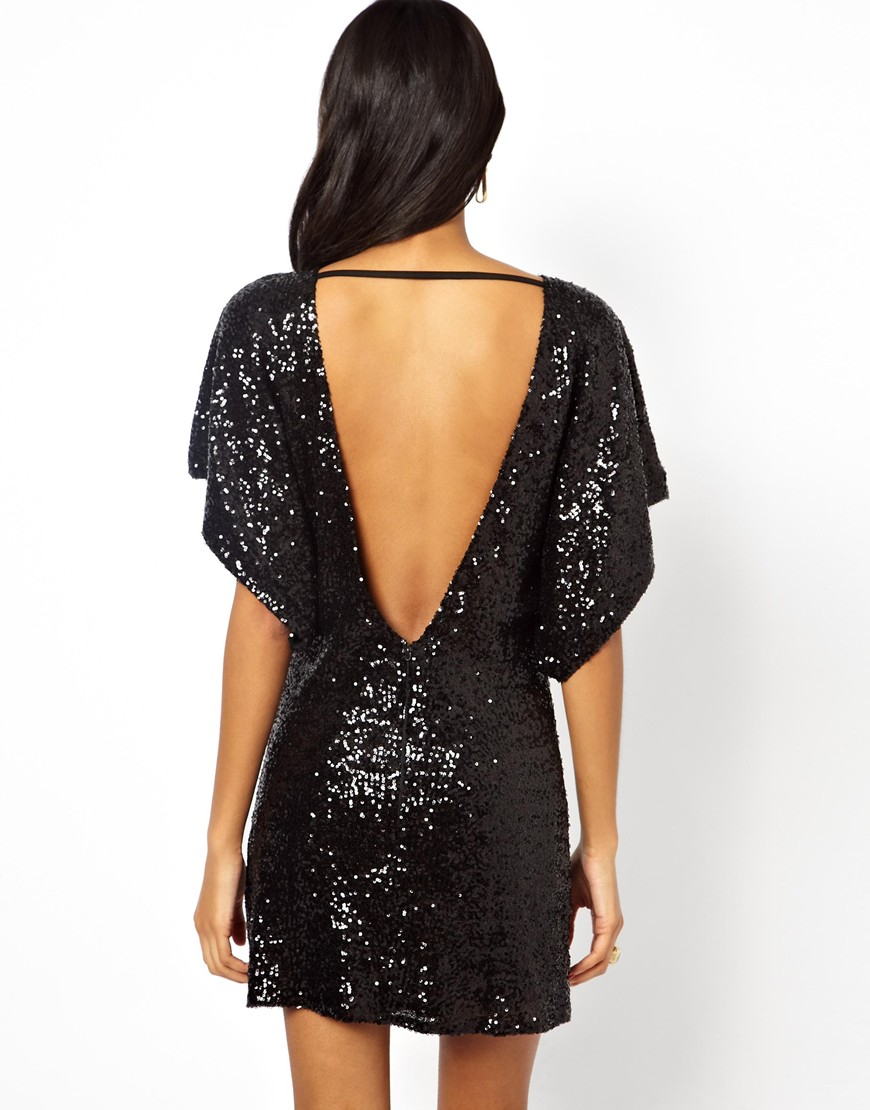 asos silver sequin suit