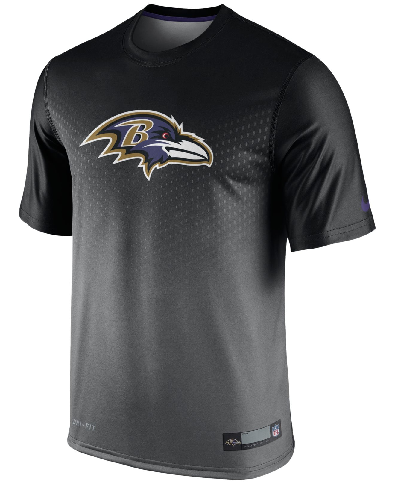 Nike Synthetic Men's Baltimore Ravens Legend Sideline Dri-fit T-shirt ...