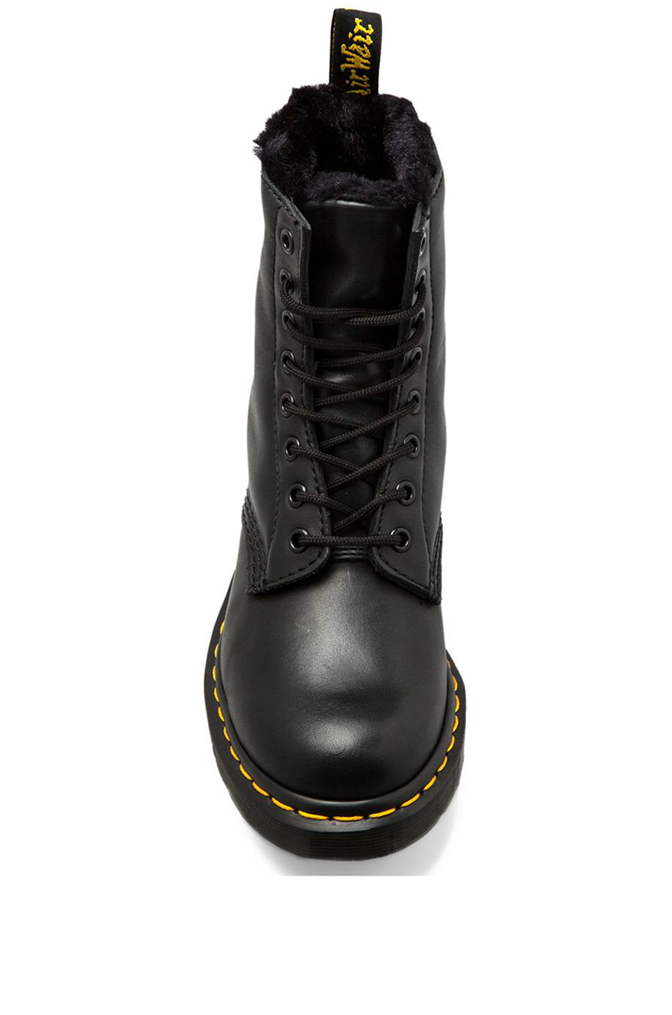 dr martens serena black fur