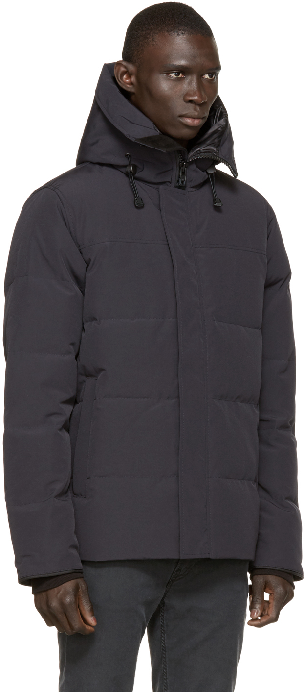 Canada goose Macmillan Quilted Shell Down Parka Jacket in Blue for Men ...