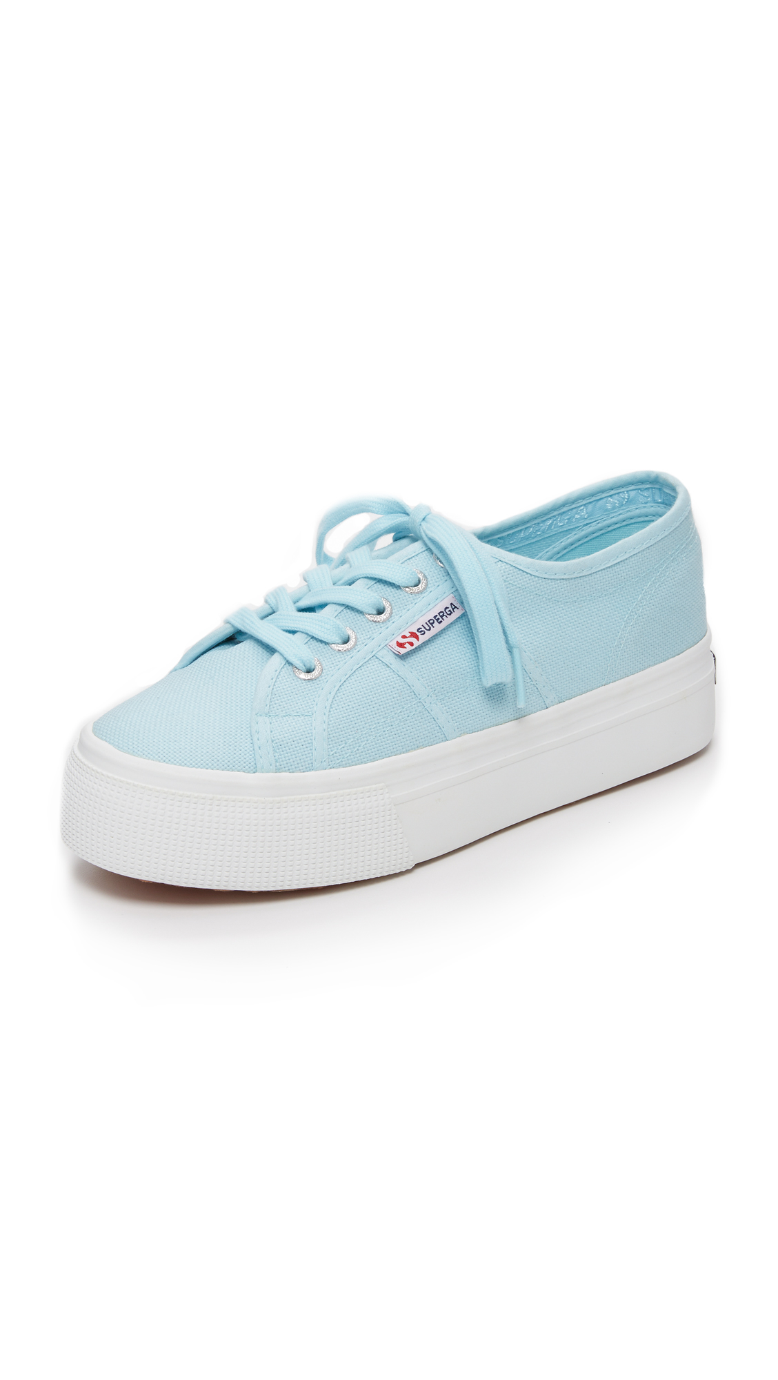superga platform blue