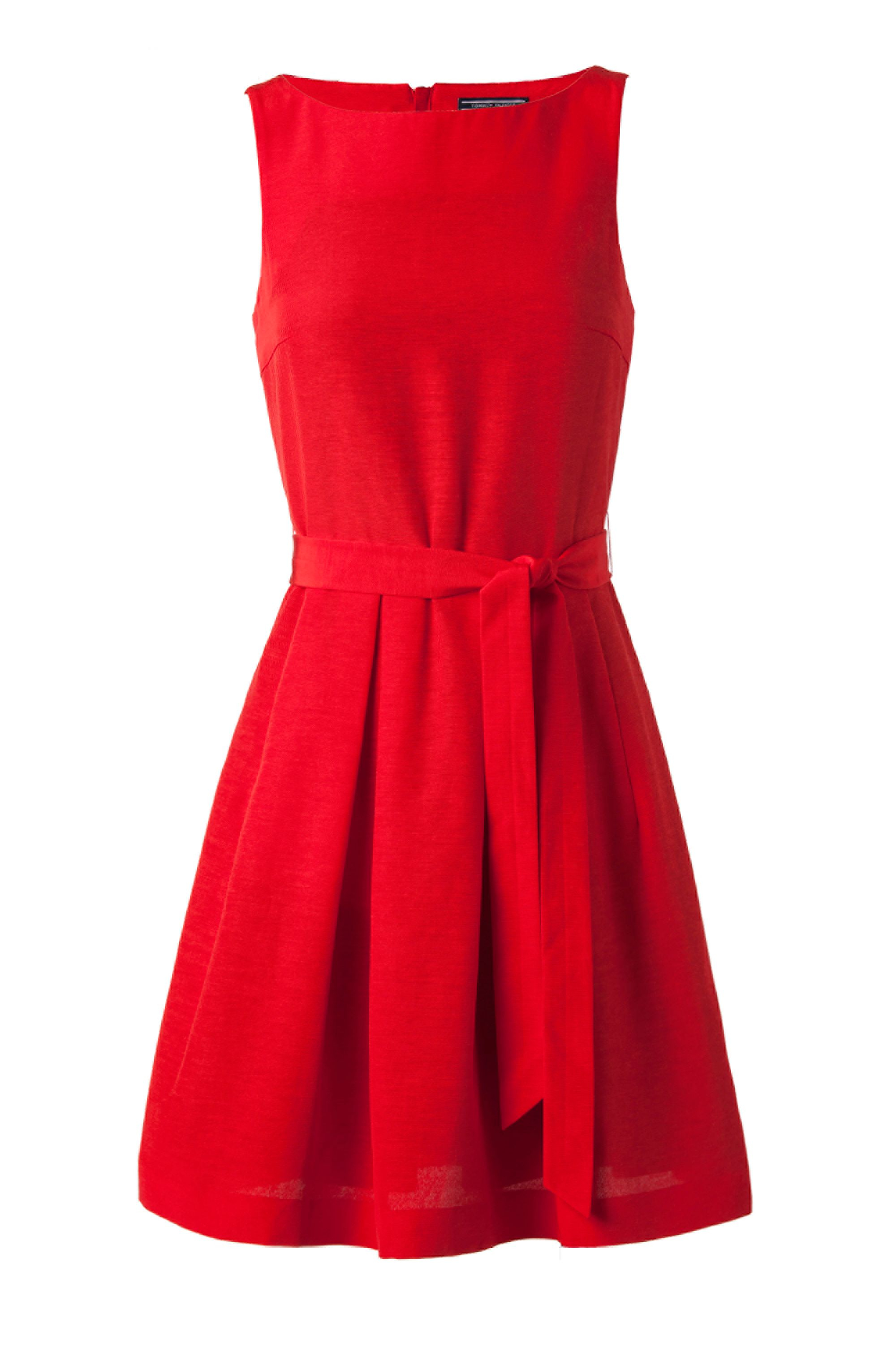 Tommy Hilfiger Ulma Sleeveless Dress in Red (Tomato) | Lyst