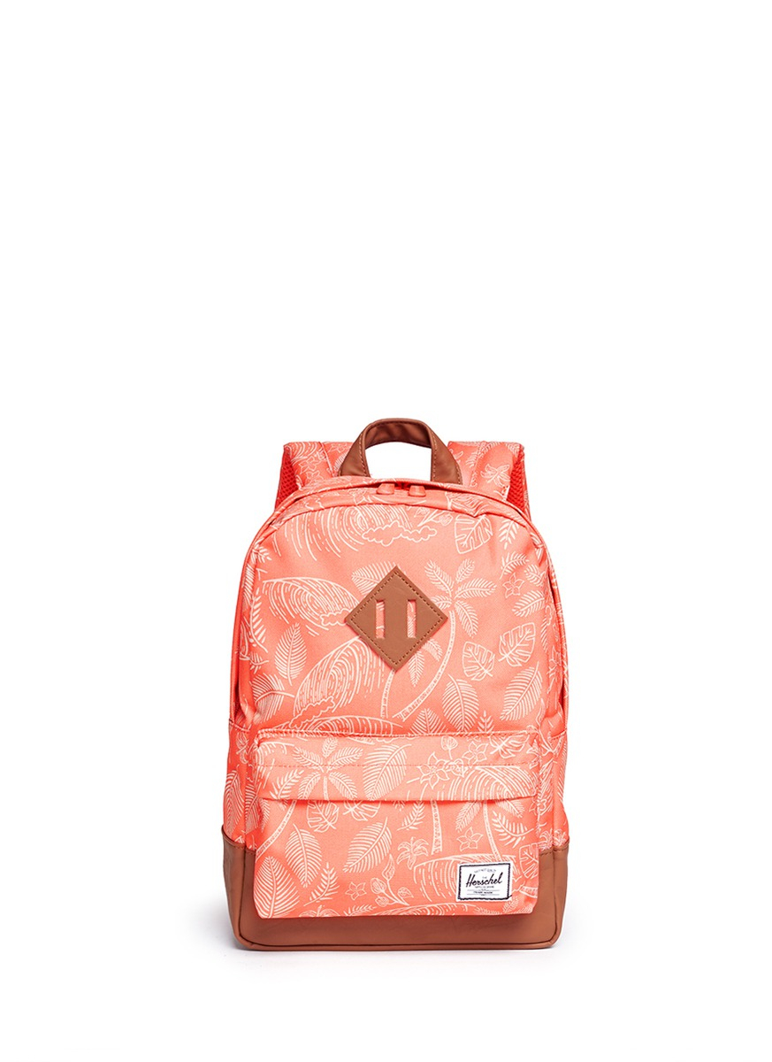 Herschel supply co. 'Heritage' Tropical Floral Print Kids ...
