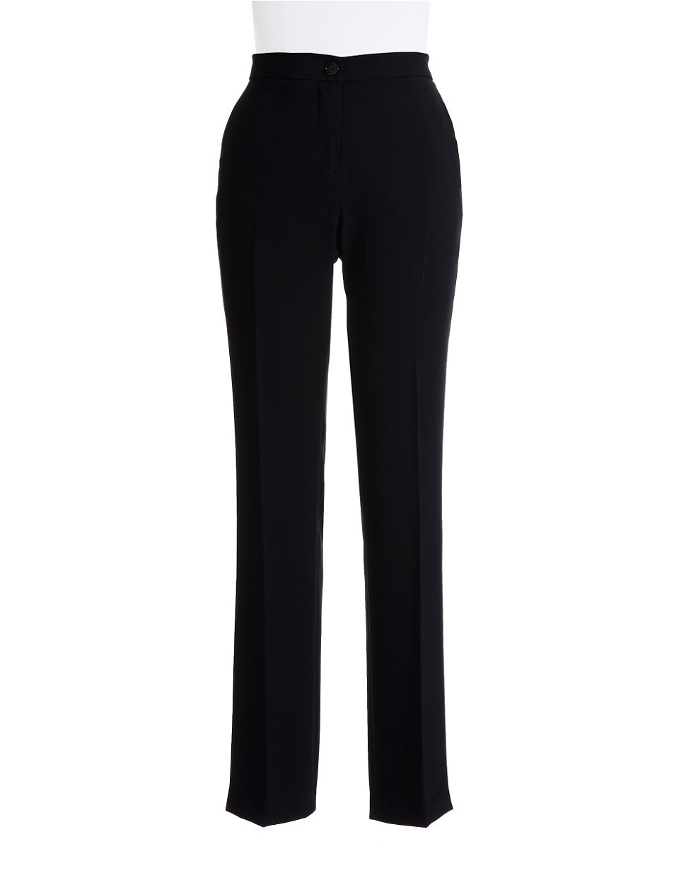 Ivanka trump Slim Fit Dress Pants in Black | Lyst