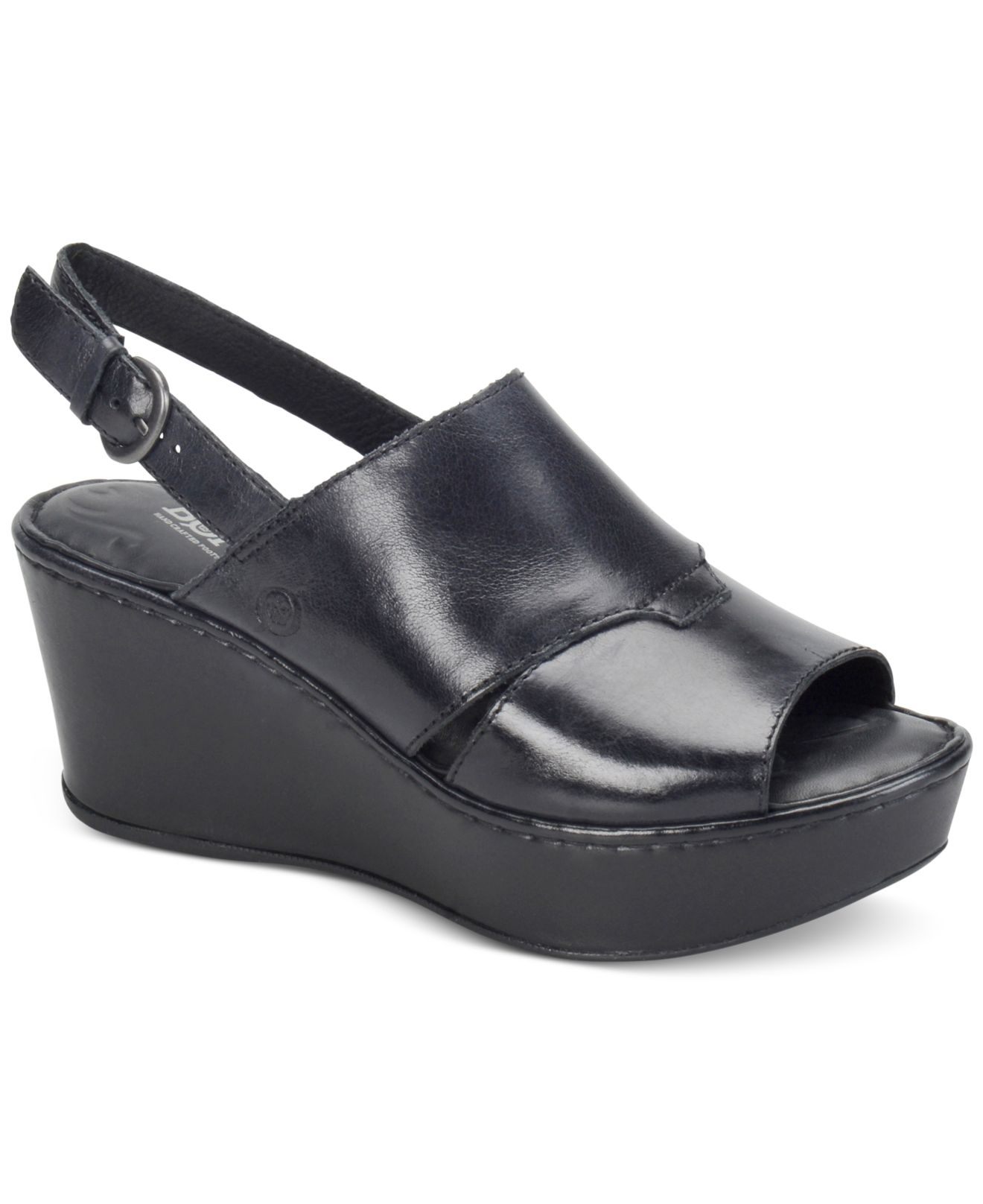 born wedges black