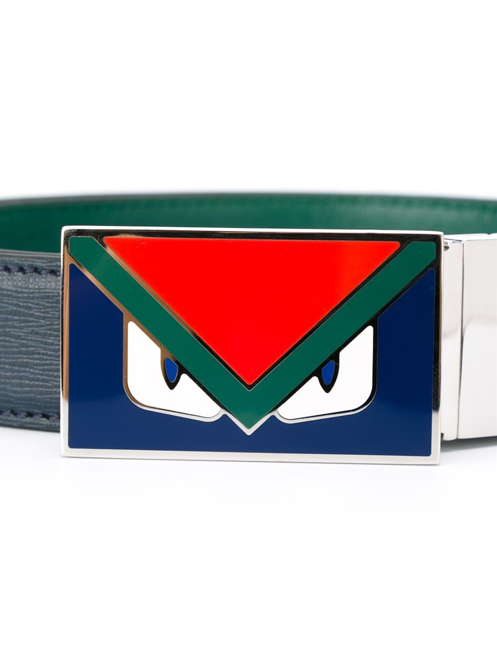 red fendi monster belt