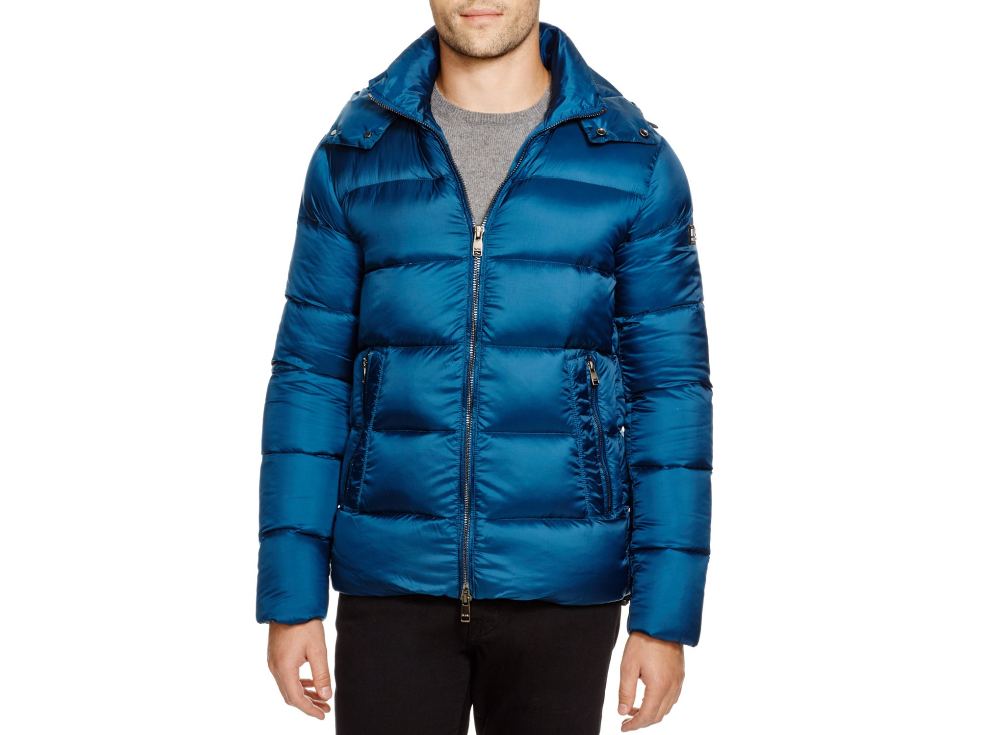 michael kors men's hooded jacket