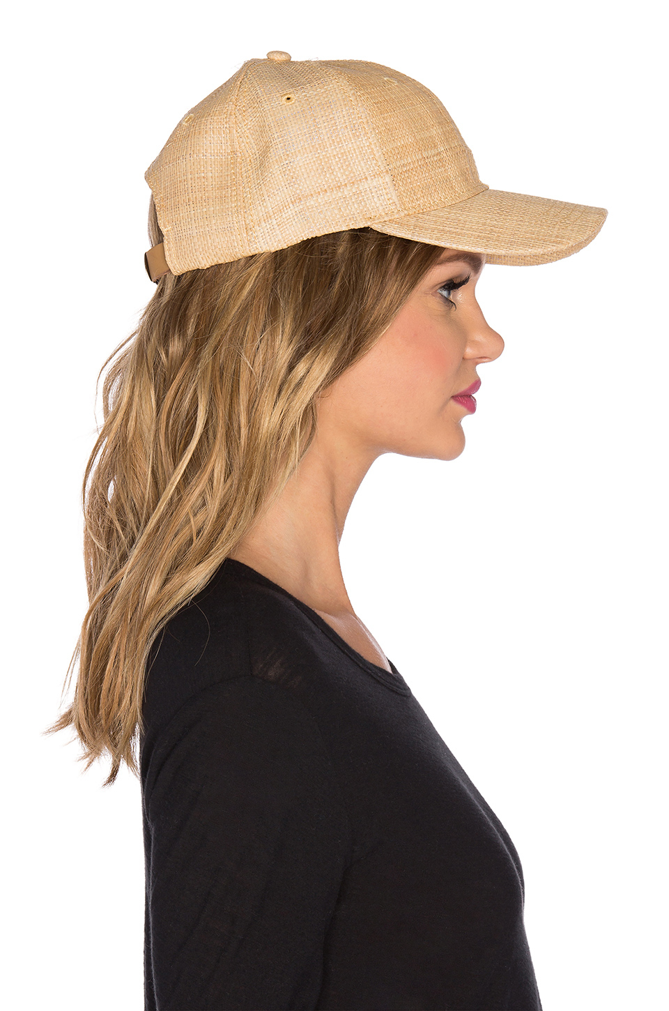 ViX Straw Baseball Hat in Brown Lyst