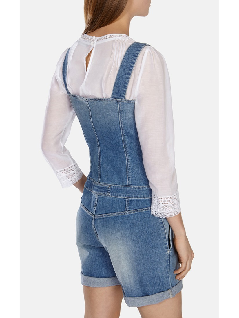 karen millen denim jumpsuit