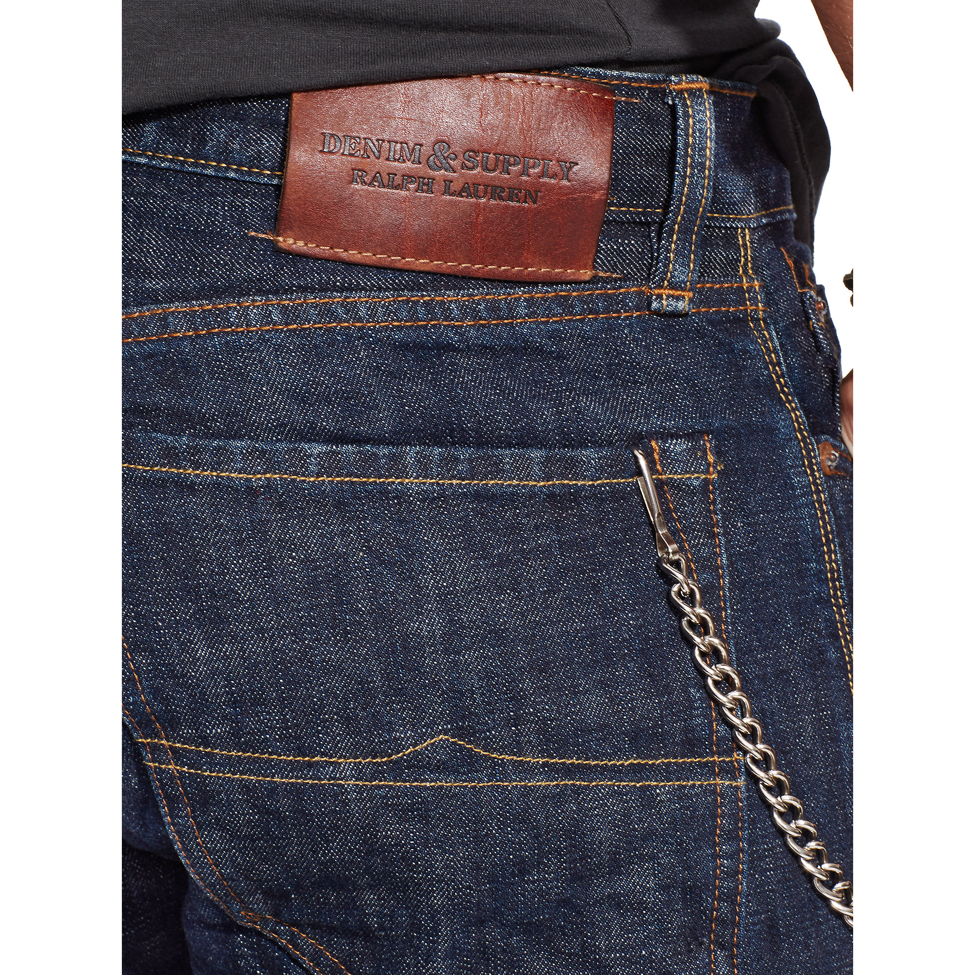 Denim & Supply Ralph Lauren Slim Selvedge Japanese Jean in Blue 