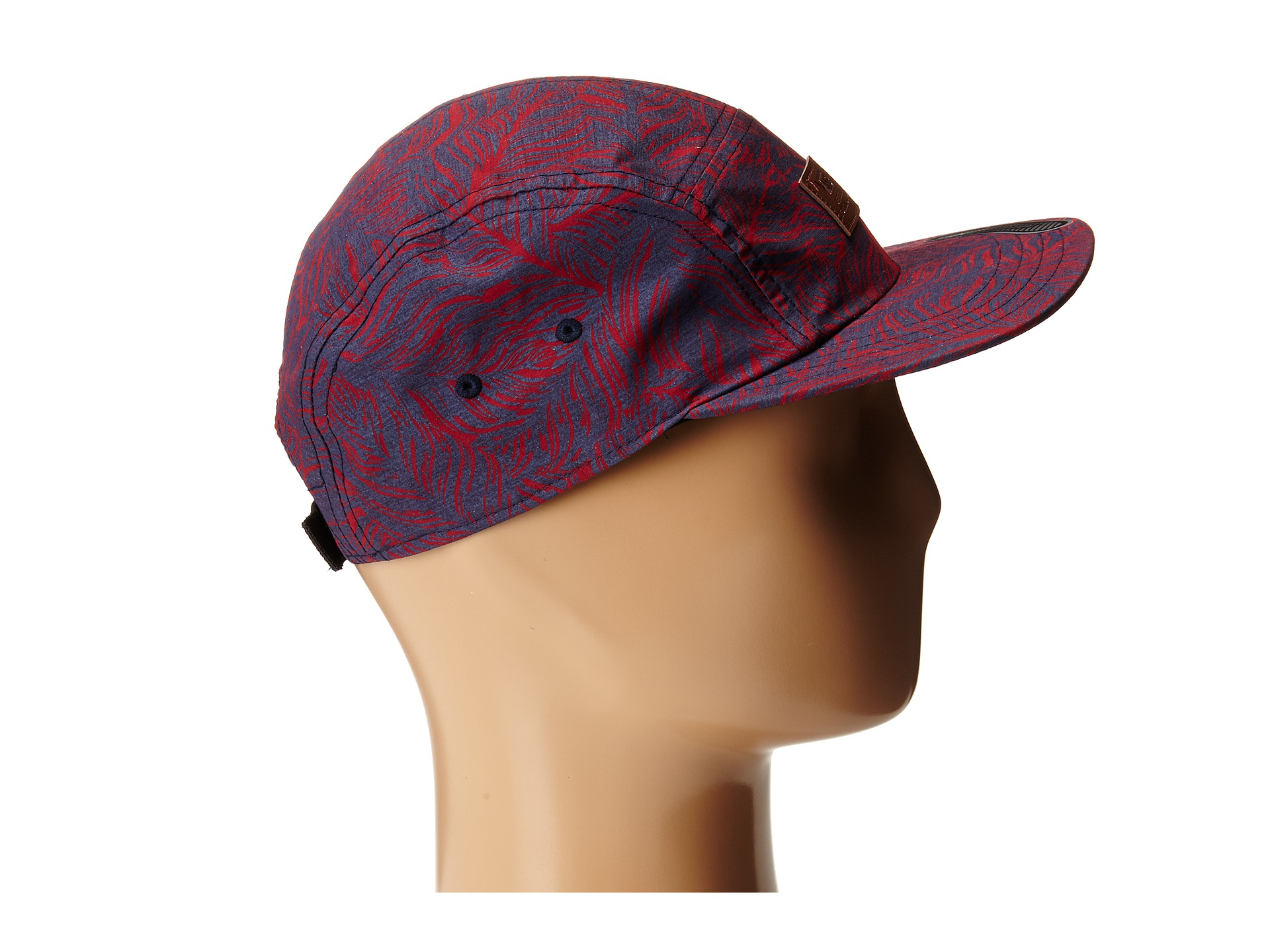 Vans Davis 5 Panel Camper Hat in Red for Men | Lyst