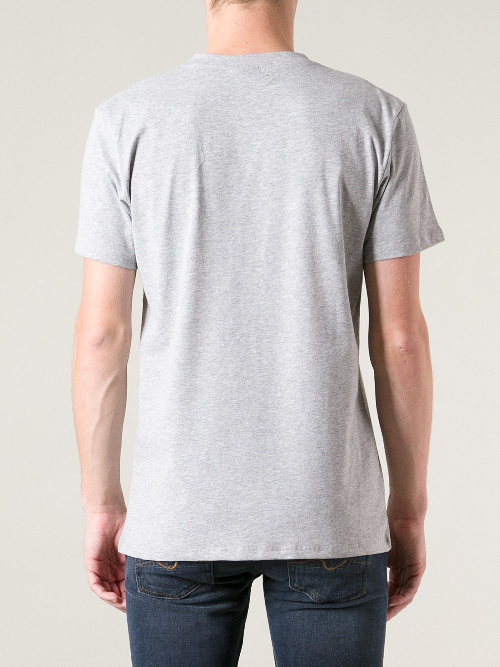 Lyst - Marcelo Burlon Printed Tshirt in Gray for Men