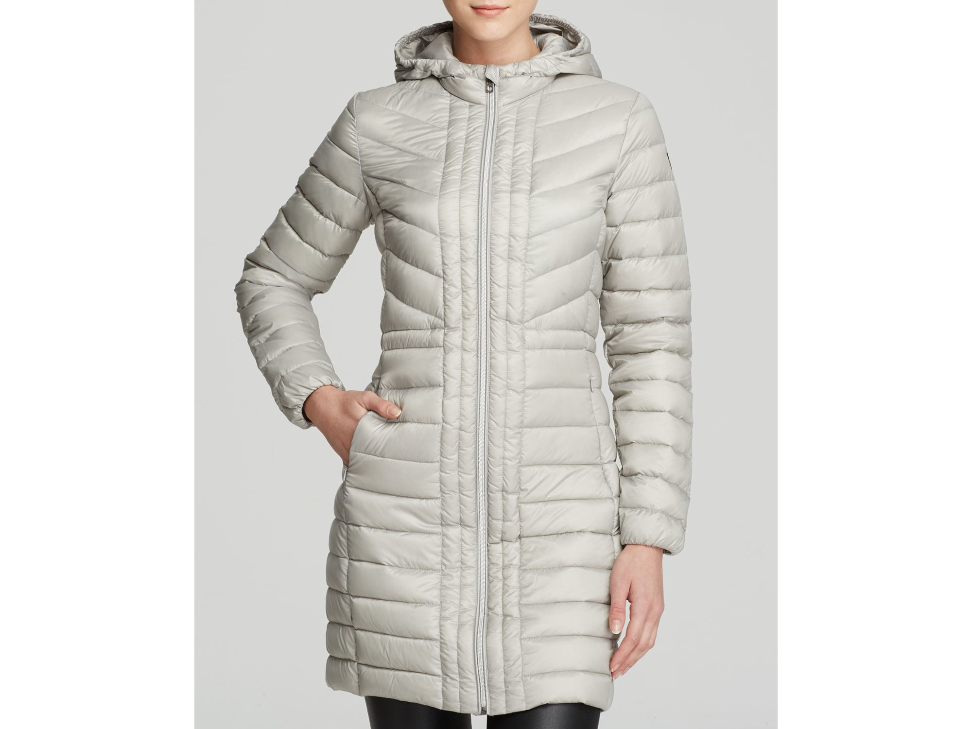 cole haan quilted coat