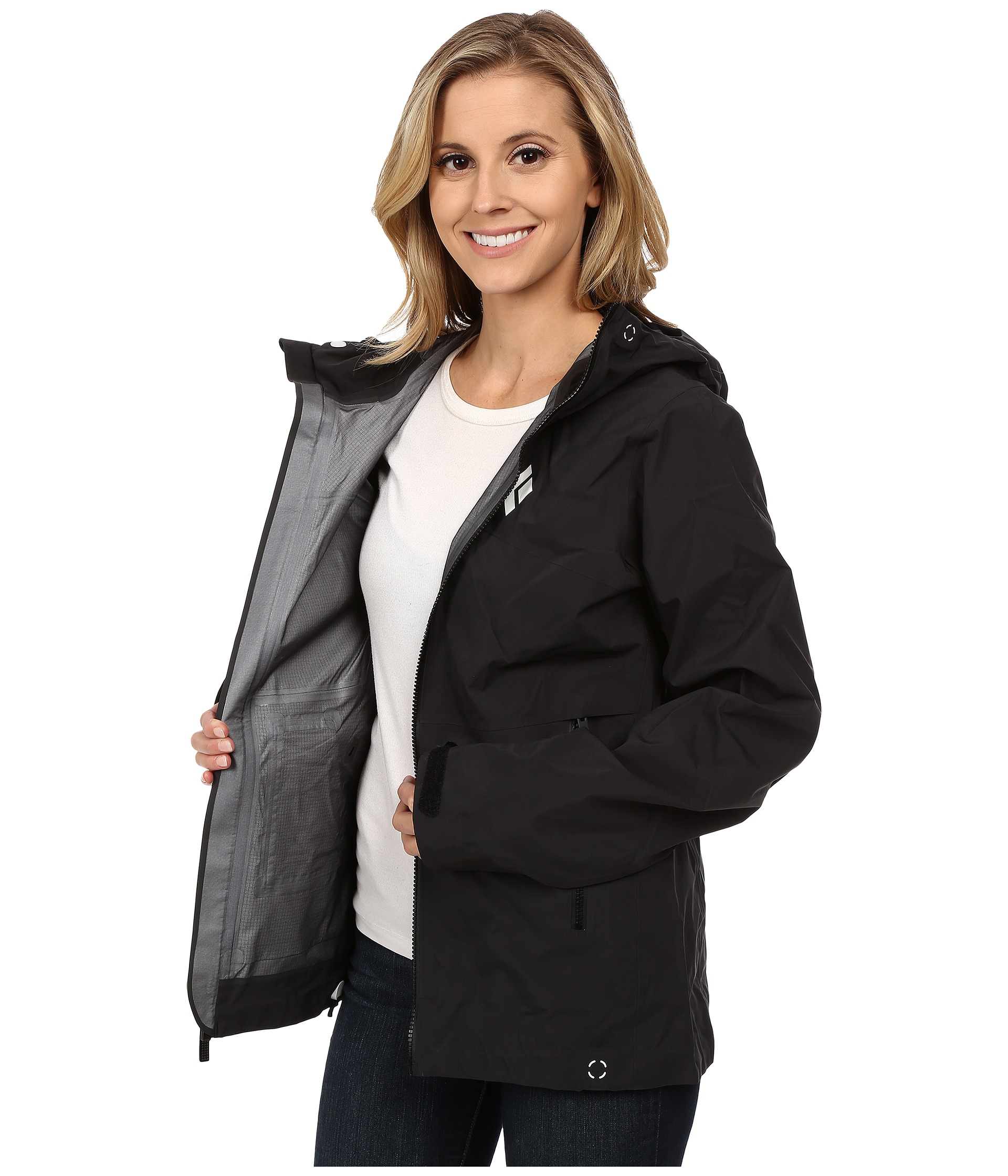 black diamond sharp end shell womens