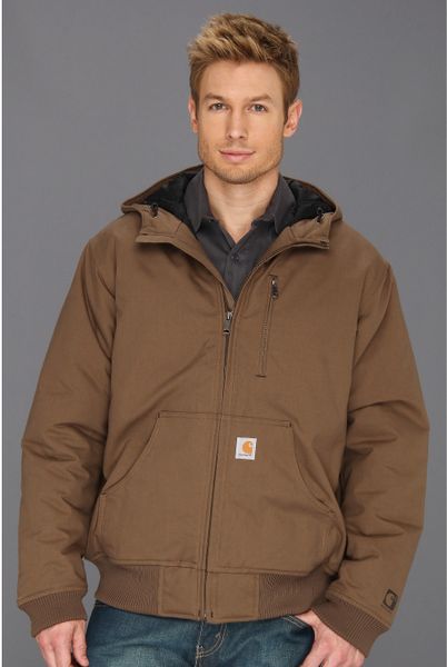 Carhartt Quick Duck Woodward Active Jacket Tall in Brown for Men ...