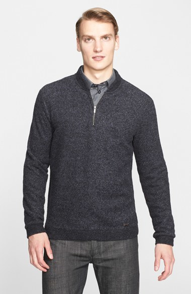 armani quarter zip