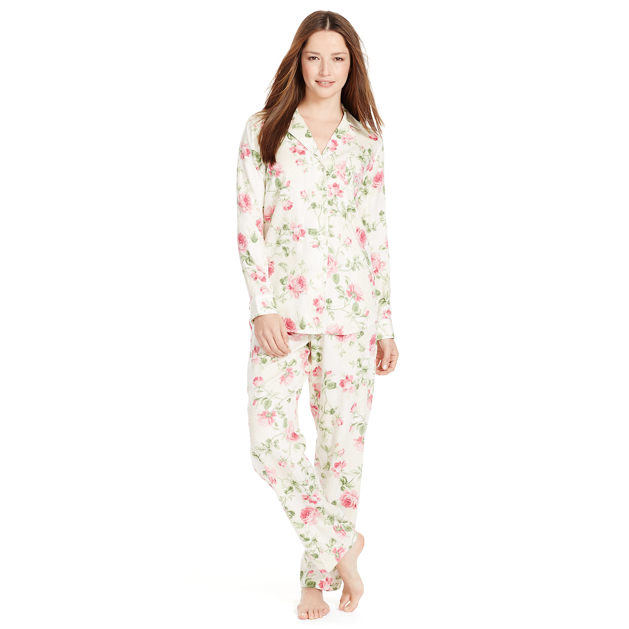 Ralph Lauren Floral Cotton-blend Pajama 