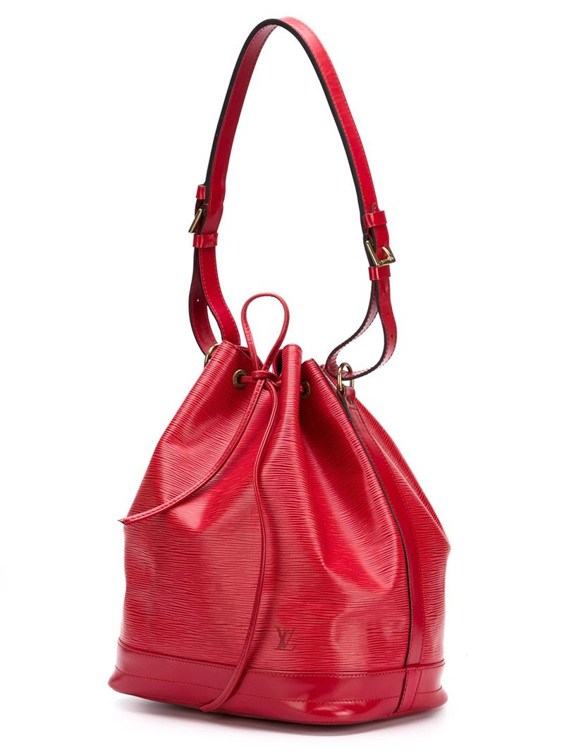 Louis Vuitton Leather &#39;noe&#39; Epi Bag in Red - Lyst
