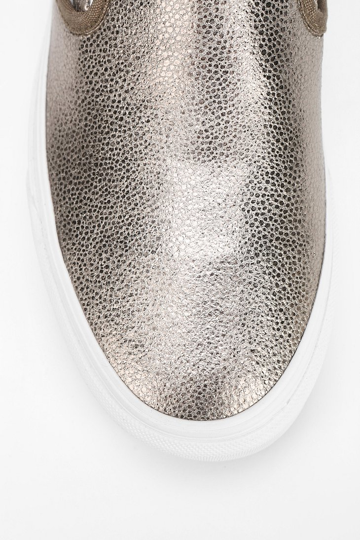 Vans Metallic Slip-On Women'S Sneaker | Lyst