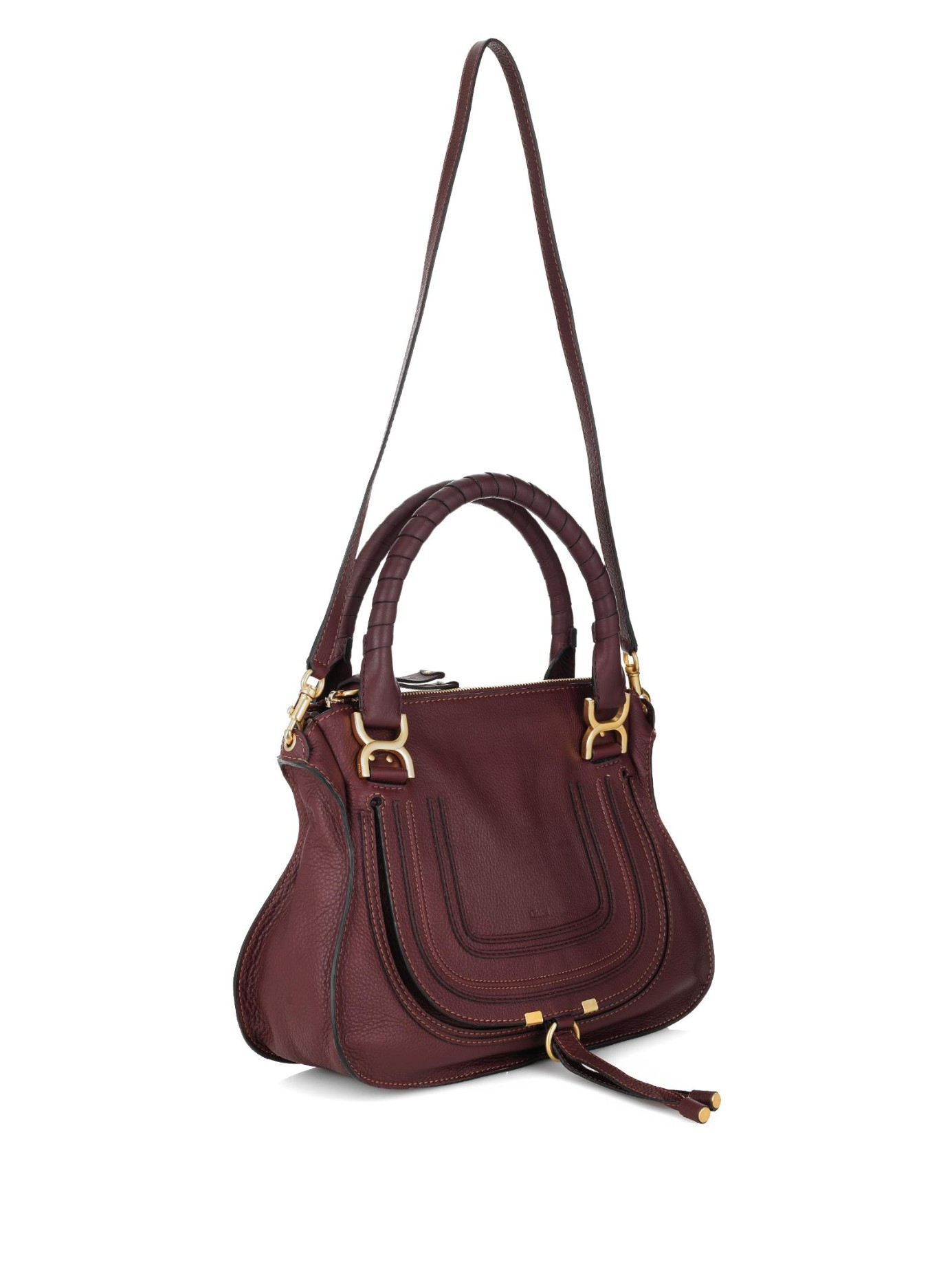 chloe marcie burgundy