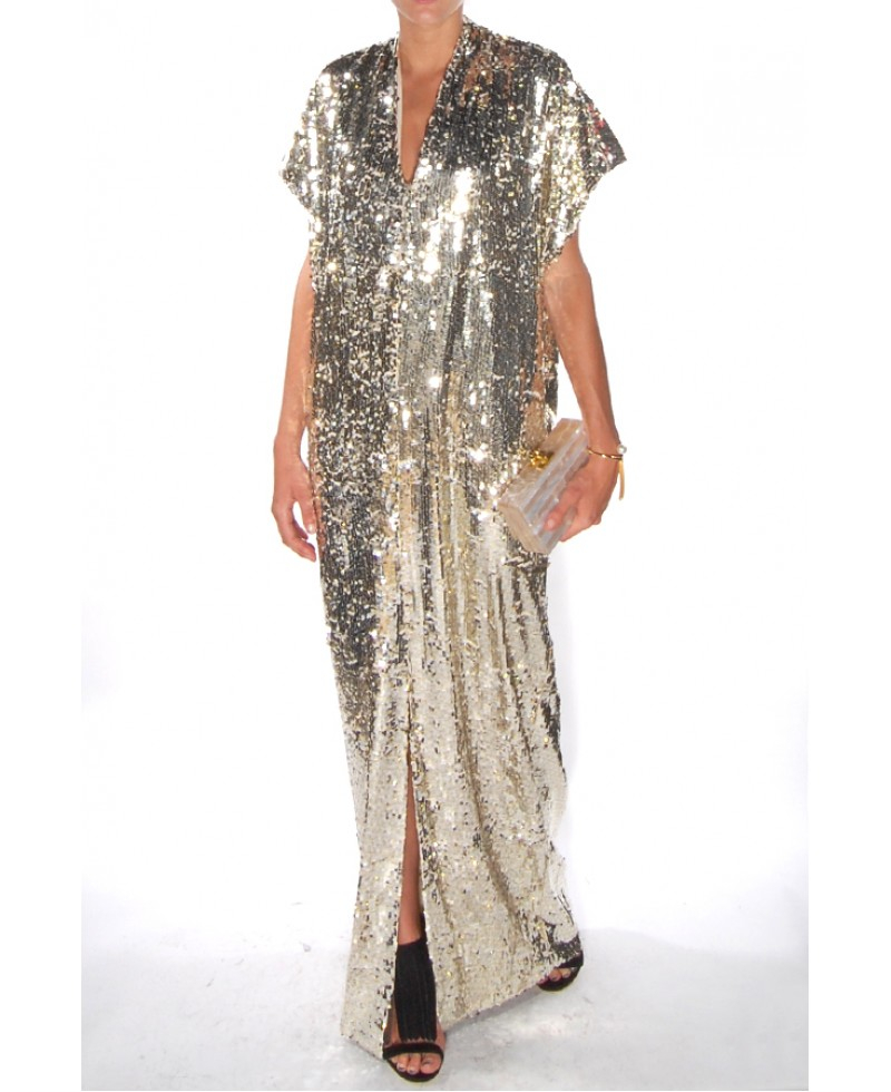 By Malene Birger Kiwina Sequin Dress in Metallic - Lyst