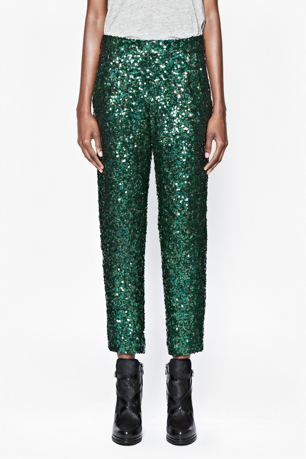 french connection sequin pants