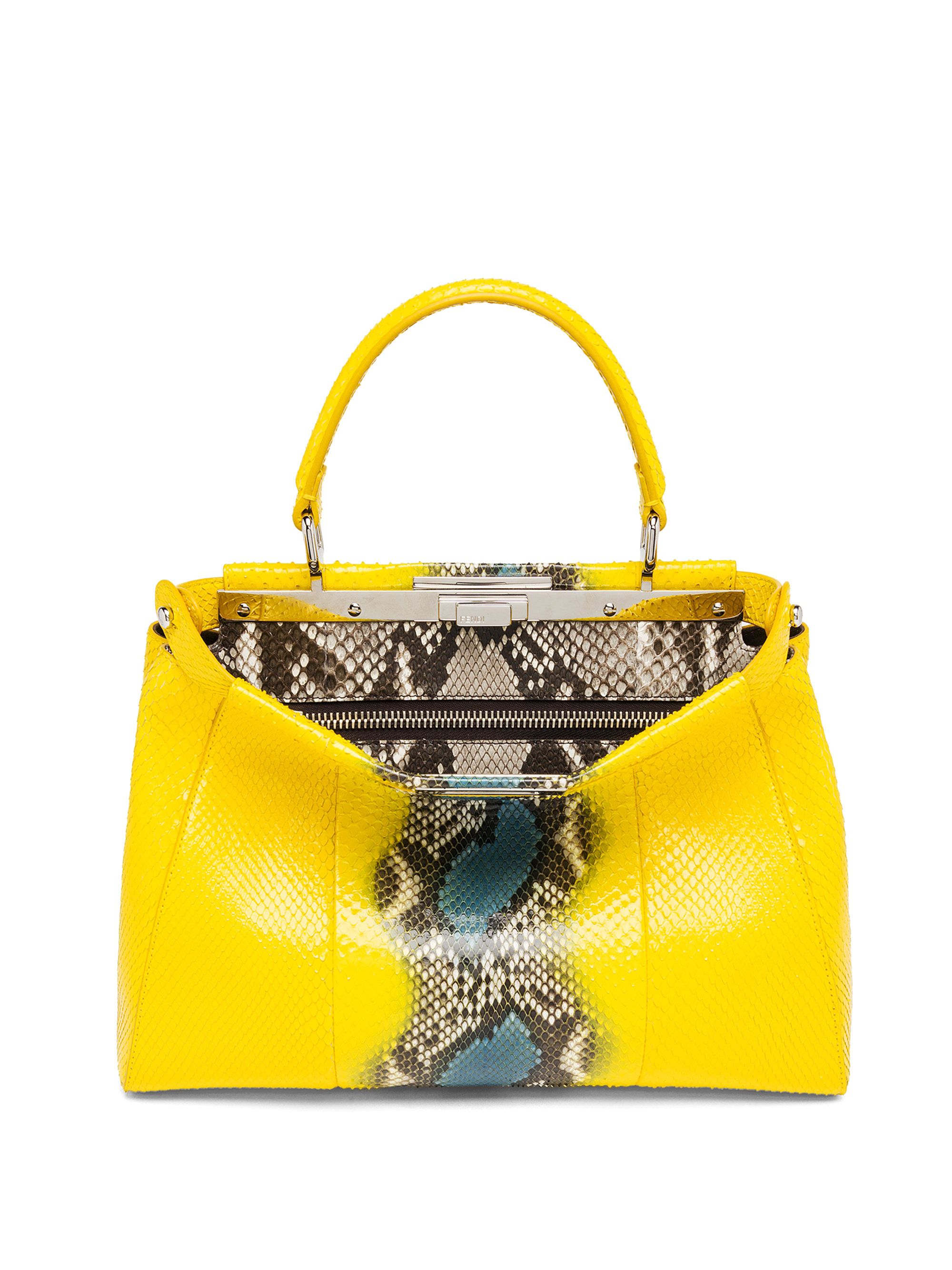 fendi peekaboo snakeskin