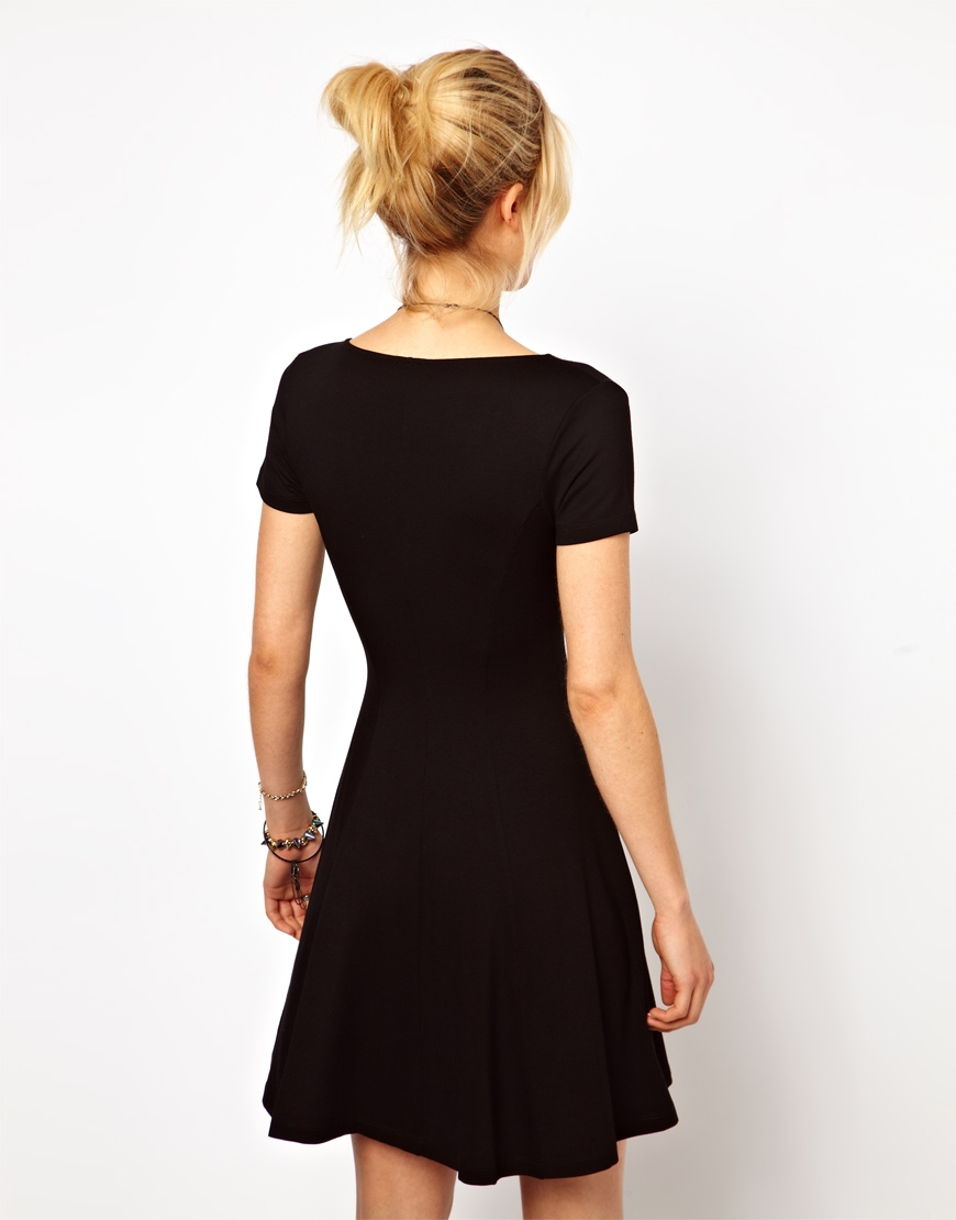 skater work dress Buy Lipsy Black Sleeveless Crew Neck Mini Skater Dress from Next USA