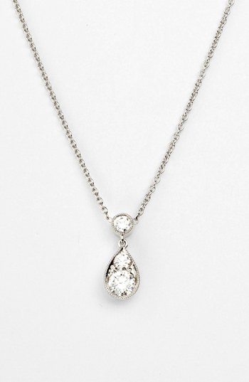 Simple Diamond Necklace Pendant Simple Diamond Necklace Pendant