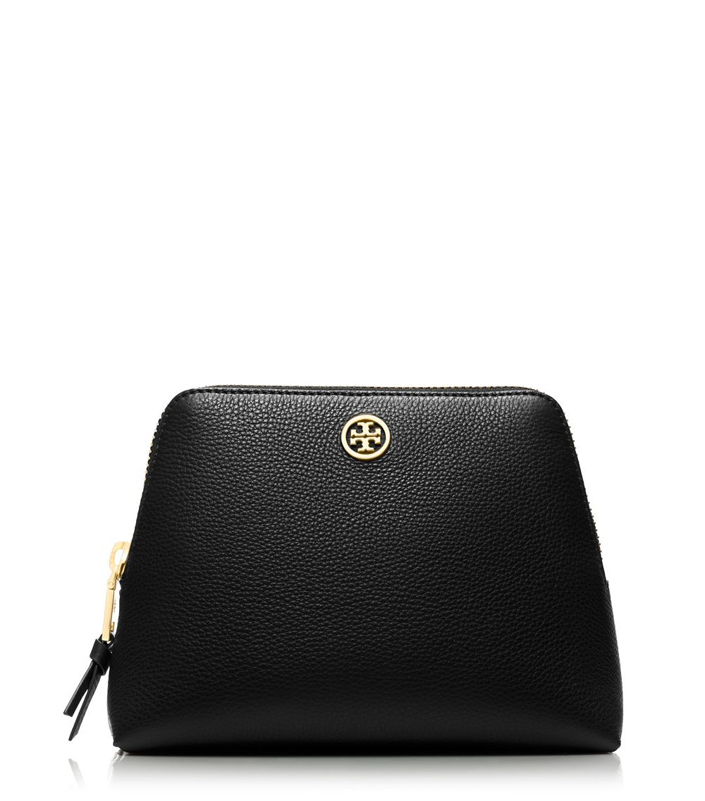 tory burch large makeup bag