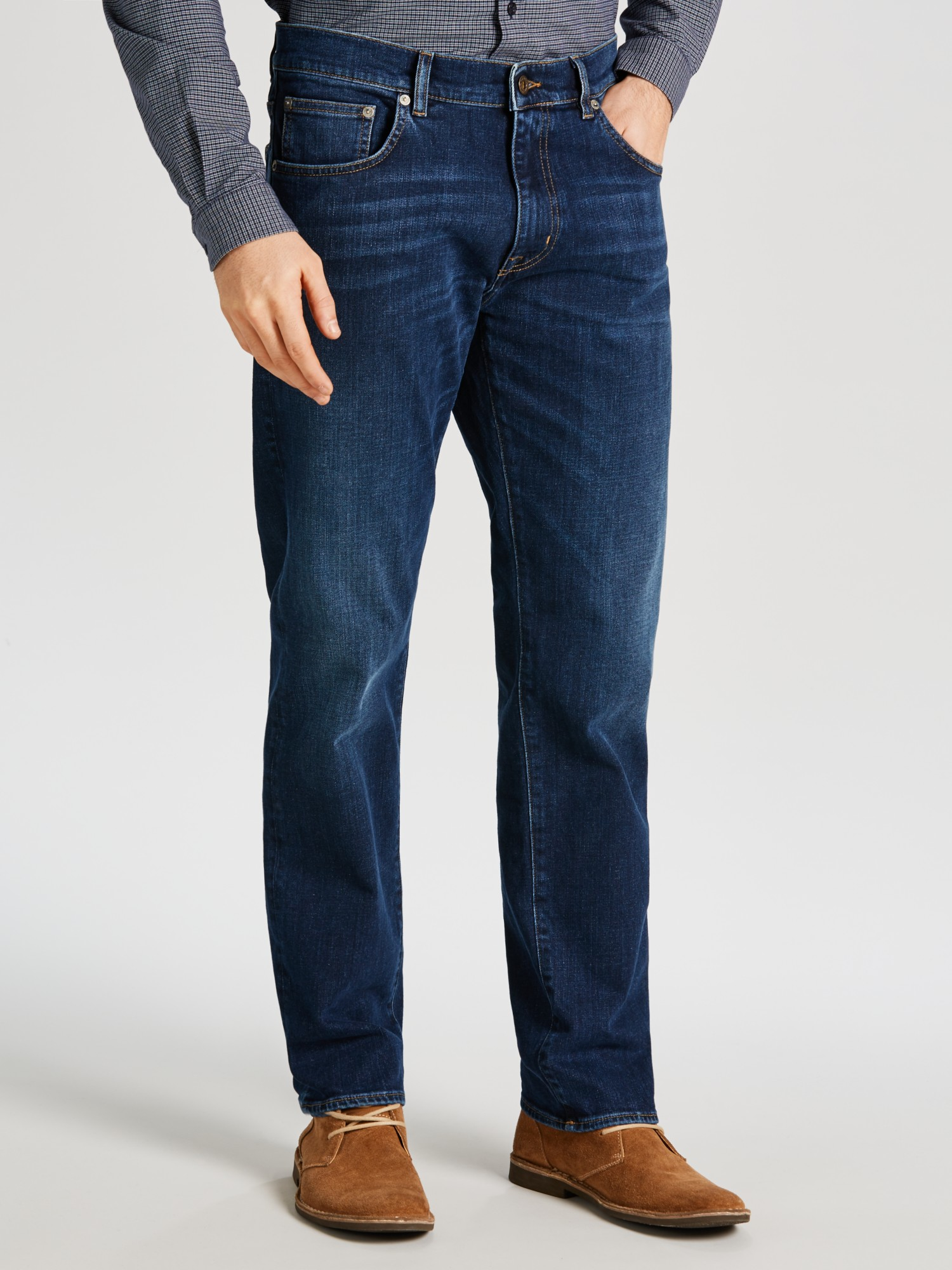 GANT Tyler Straight Jeans in Blue for Men | Lyst UK