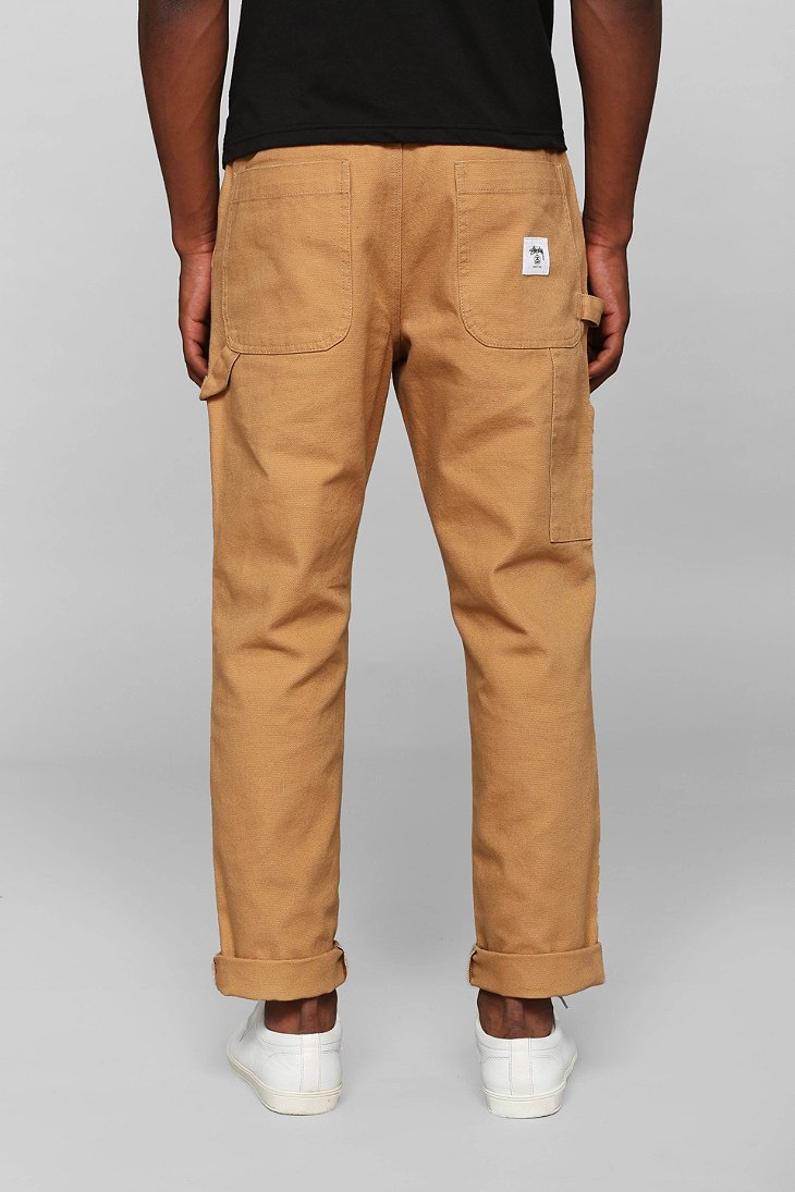 Stussy Work Pant in Natural for Men - Lyst