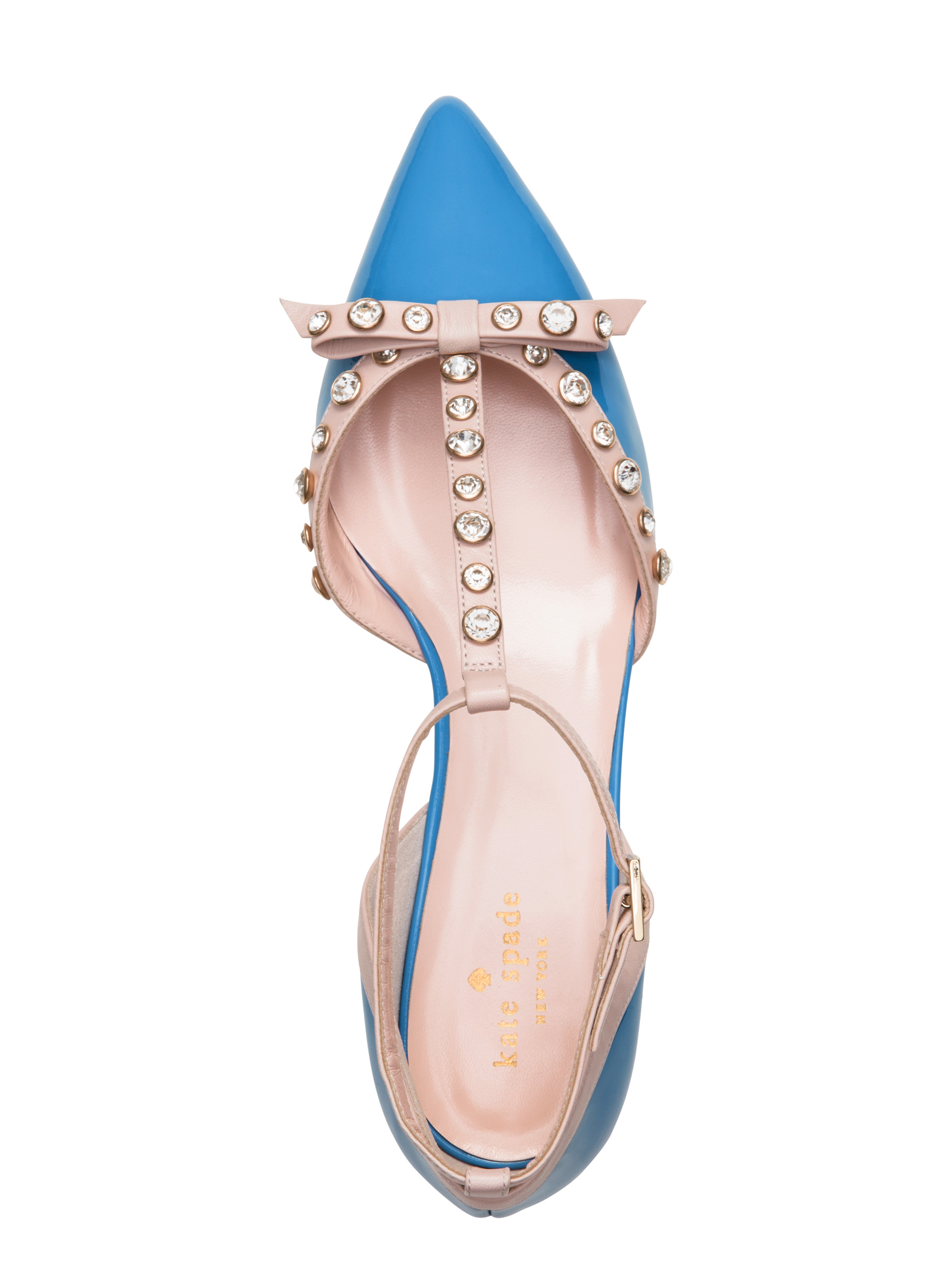 kate spade blue flats