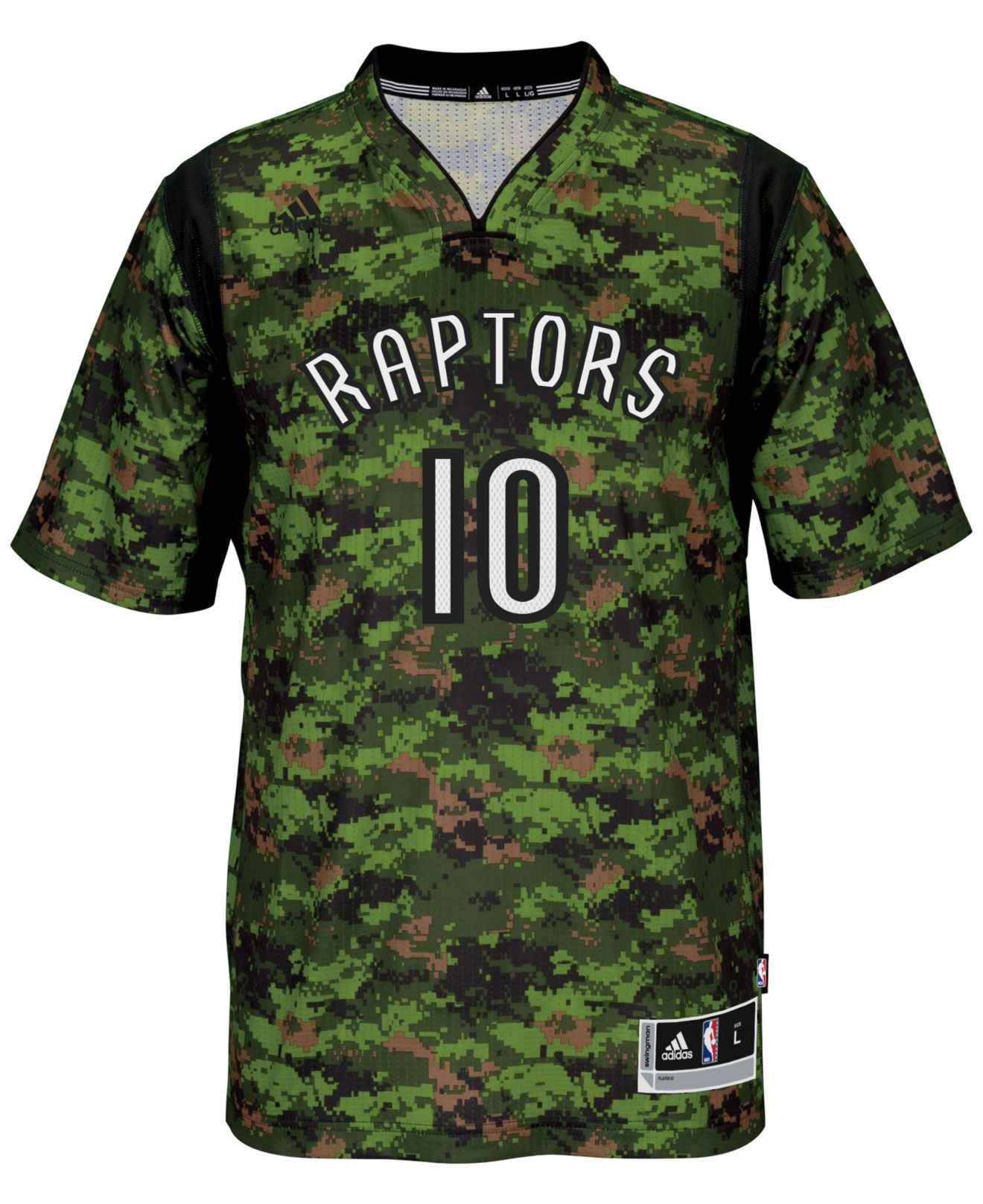 toronto raptors sleeved jersey