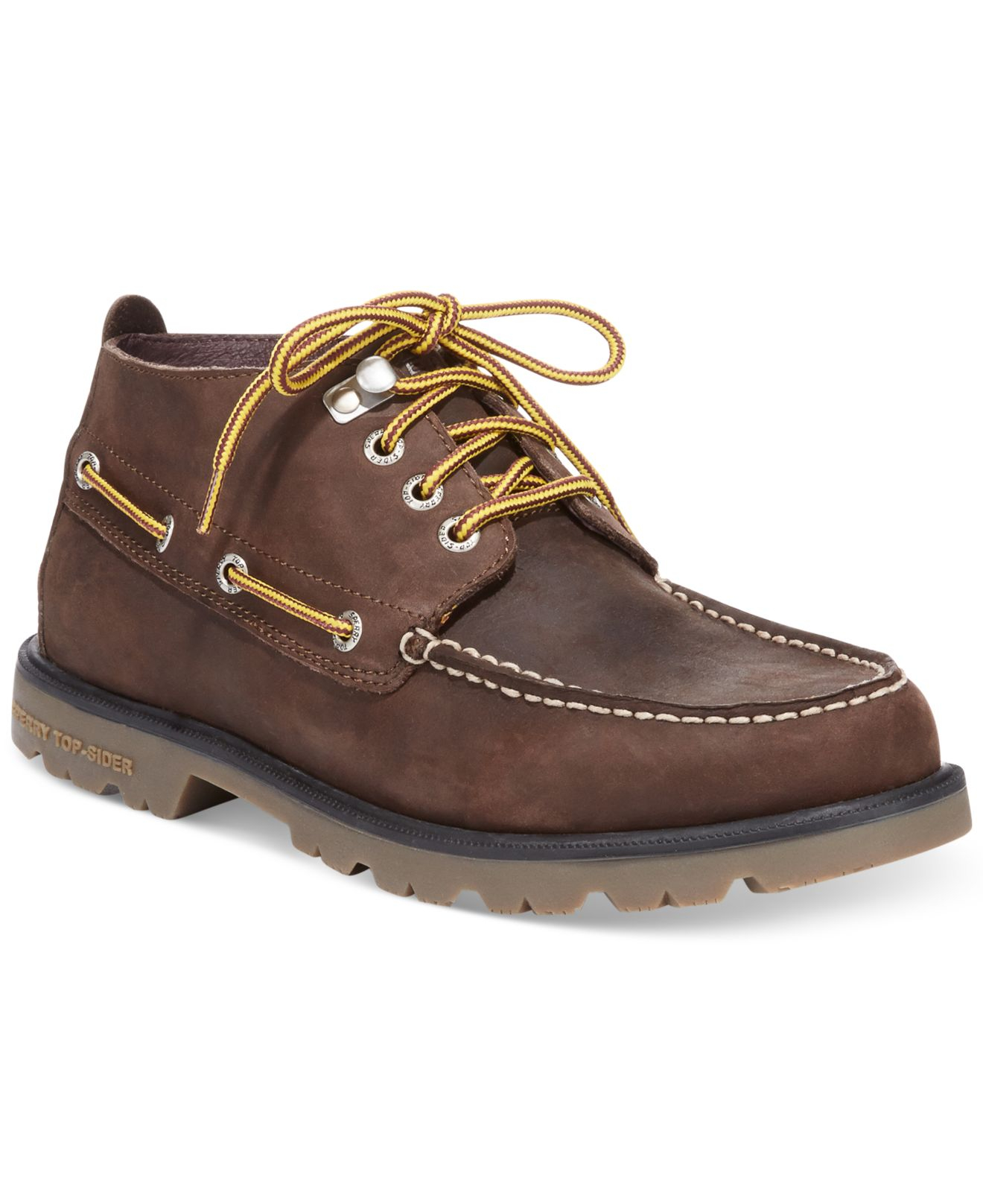 Sperry Top-Sider A/O Waterproof Lug Chukka Boots in Brown for Men - Lyst