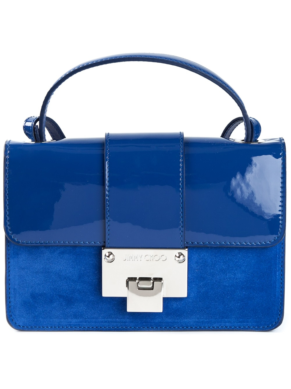 Jimmy Choo Rebel Cross Body Bag in Blue Lyst