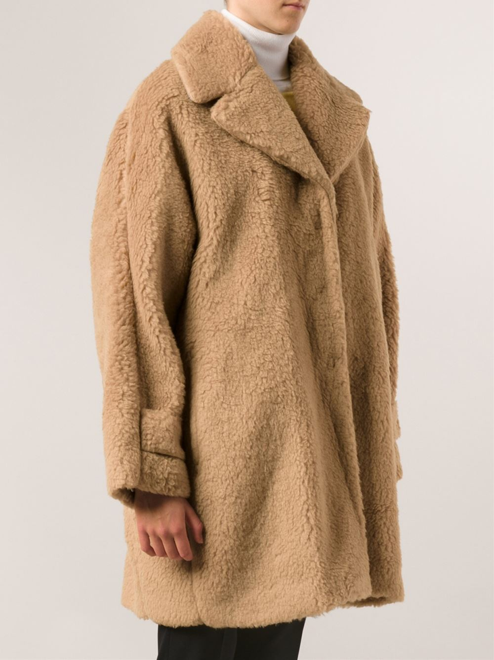 dark brown fuzzy jacket