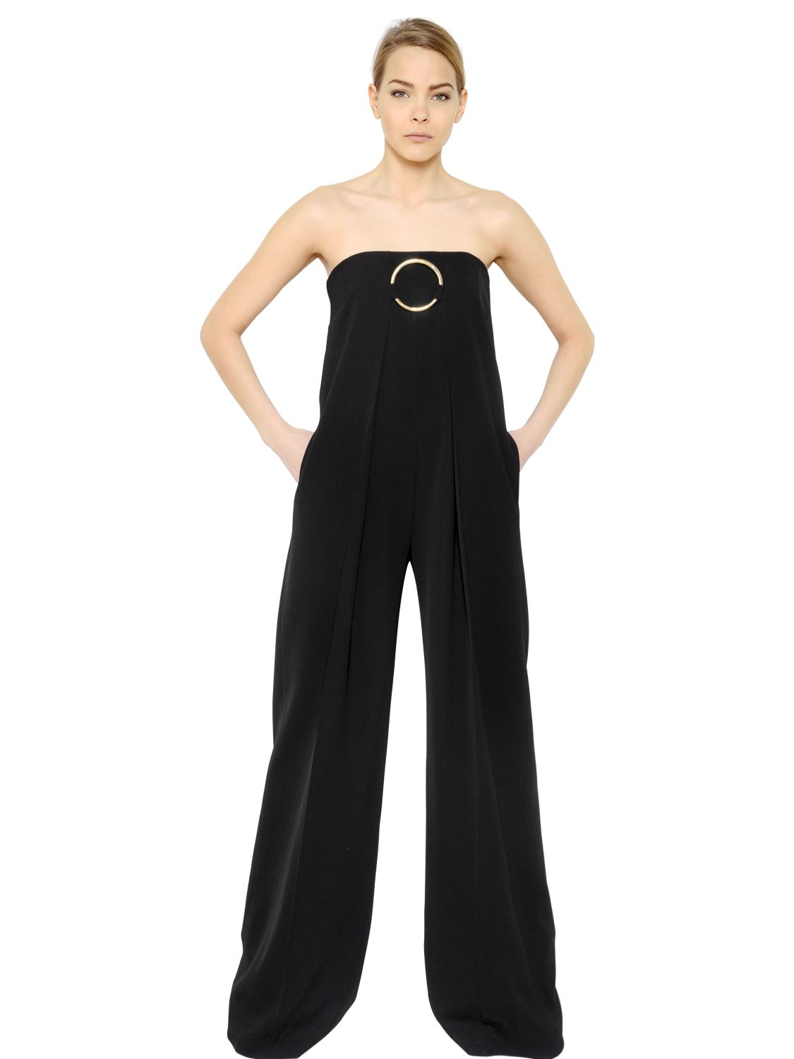 stella mccartney black jumpsuit
