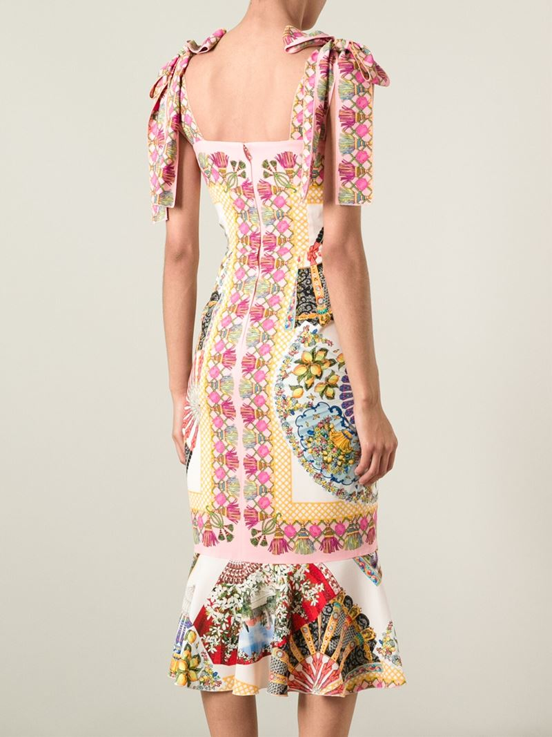 dolce and gabbana sicilian dress