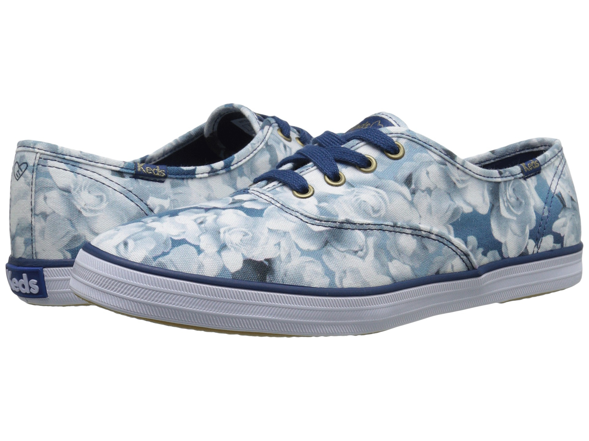 Keds Taylor Swift's Champion Floral Print in Deep Blue (Blue) - Lyst