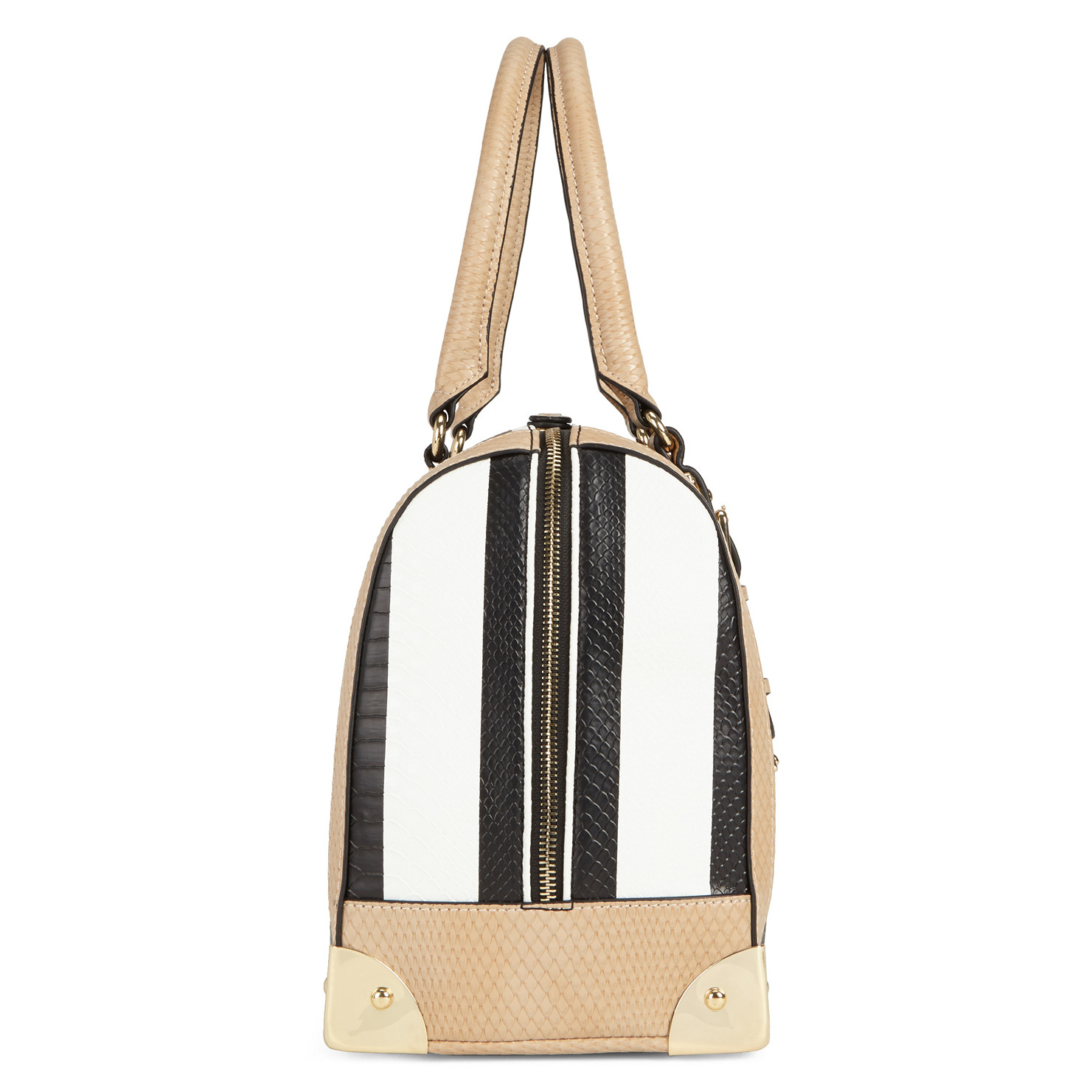 Lyst Aldo Camerana Striped Satchel Bag. in Blue
