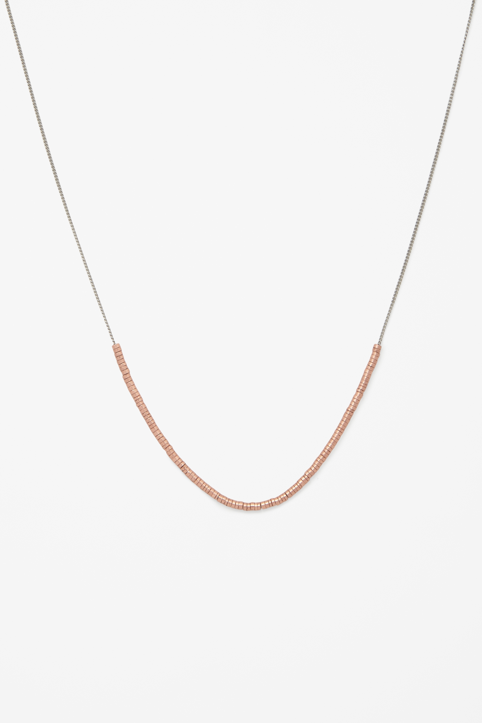Cos Fine Beaded Necklace in Gold (Bronze) Lyst
