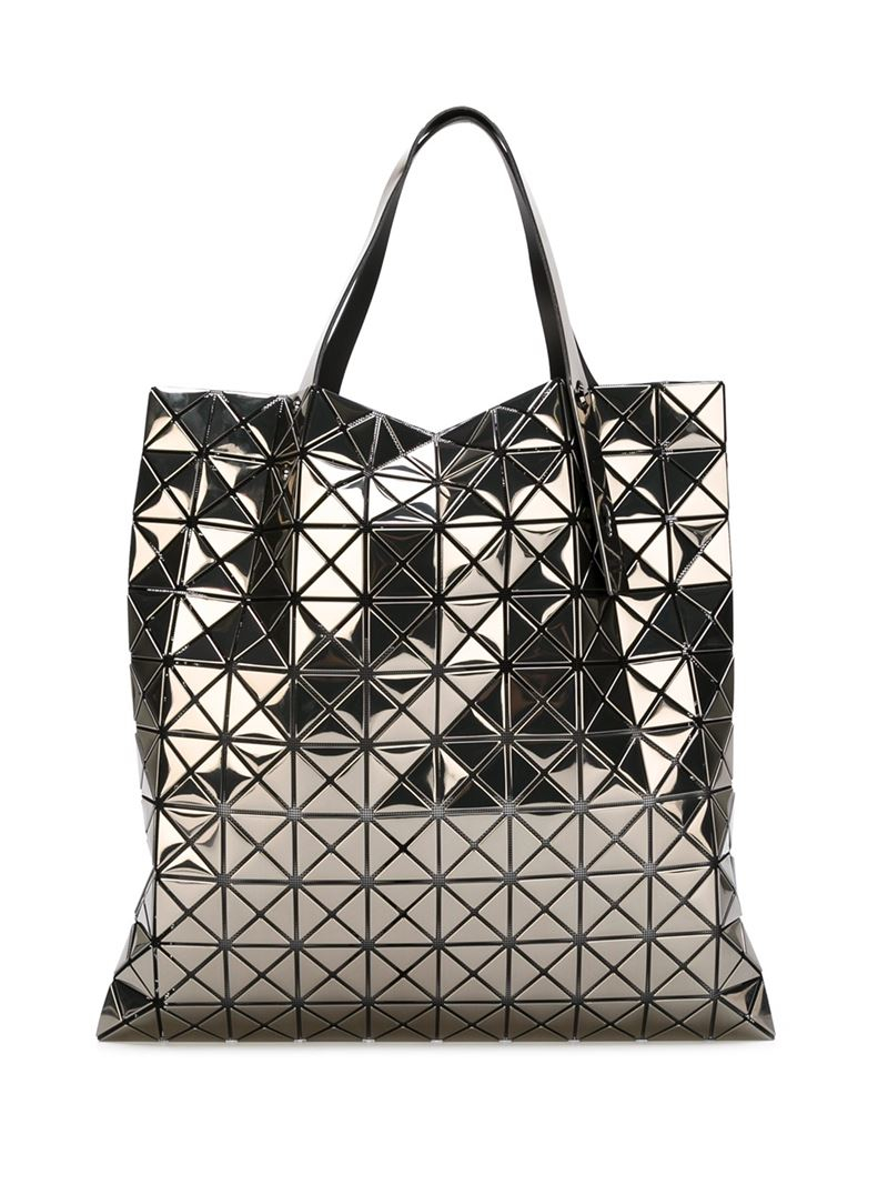 bao bao issey miyake platinum tote
