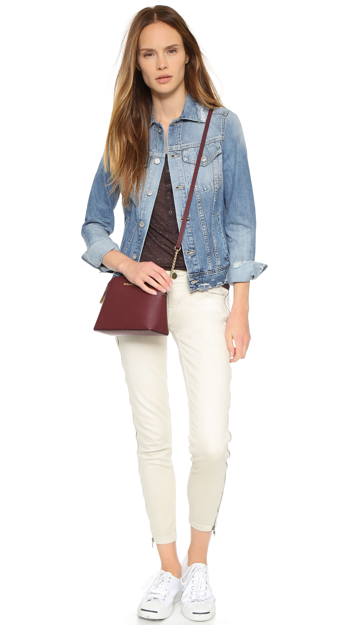 Michael kors cindy lg hotsell dome crossbody