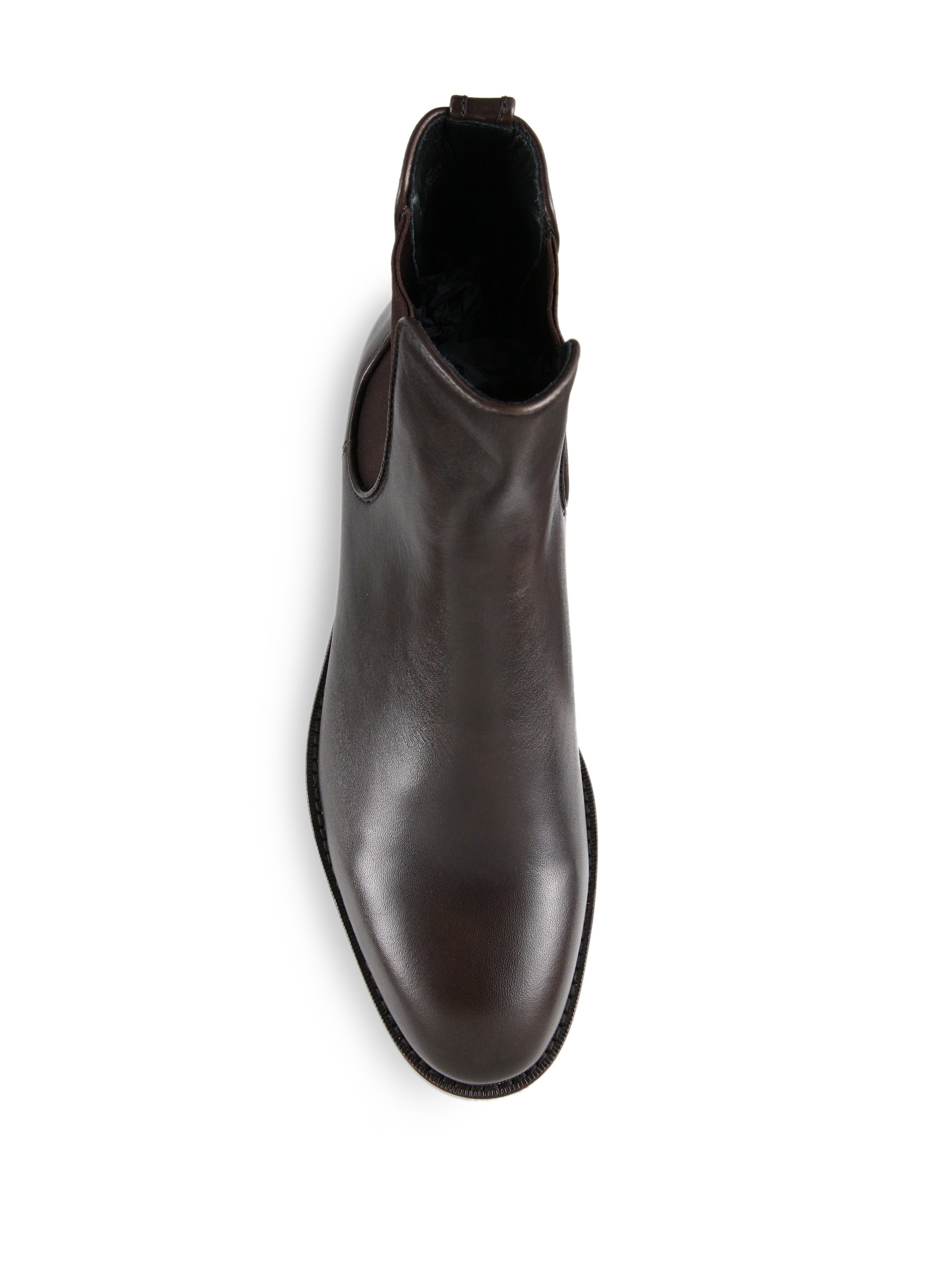 Lyst Coach Arnold Leather Chelsea Boots in Brown for Men